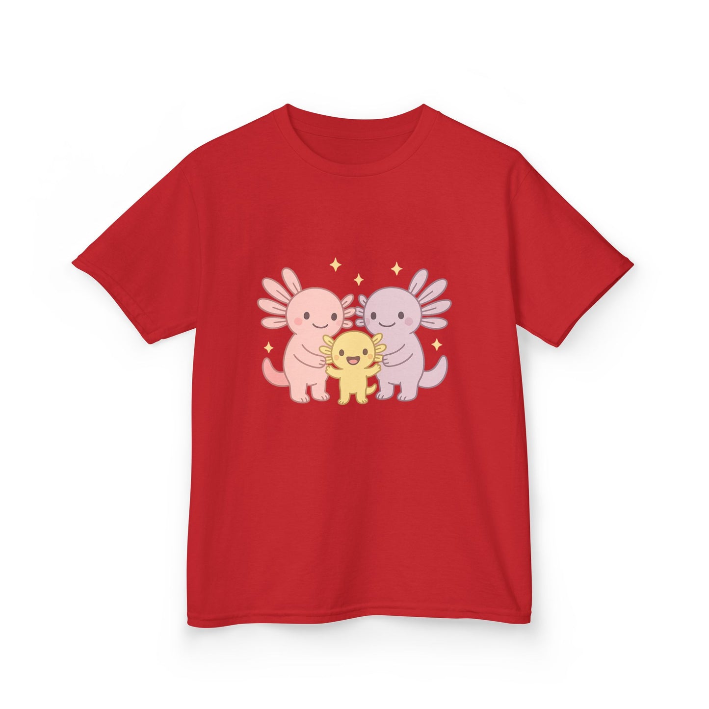 Cute Animal Friends Kids Tee - Adorable Heavy Cotton Shirt for Children