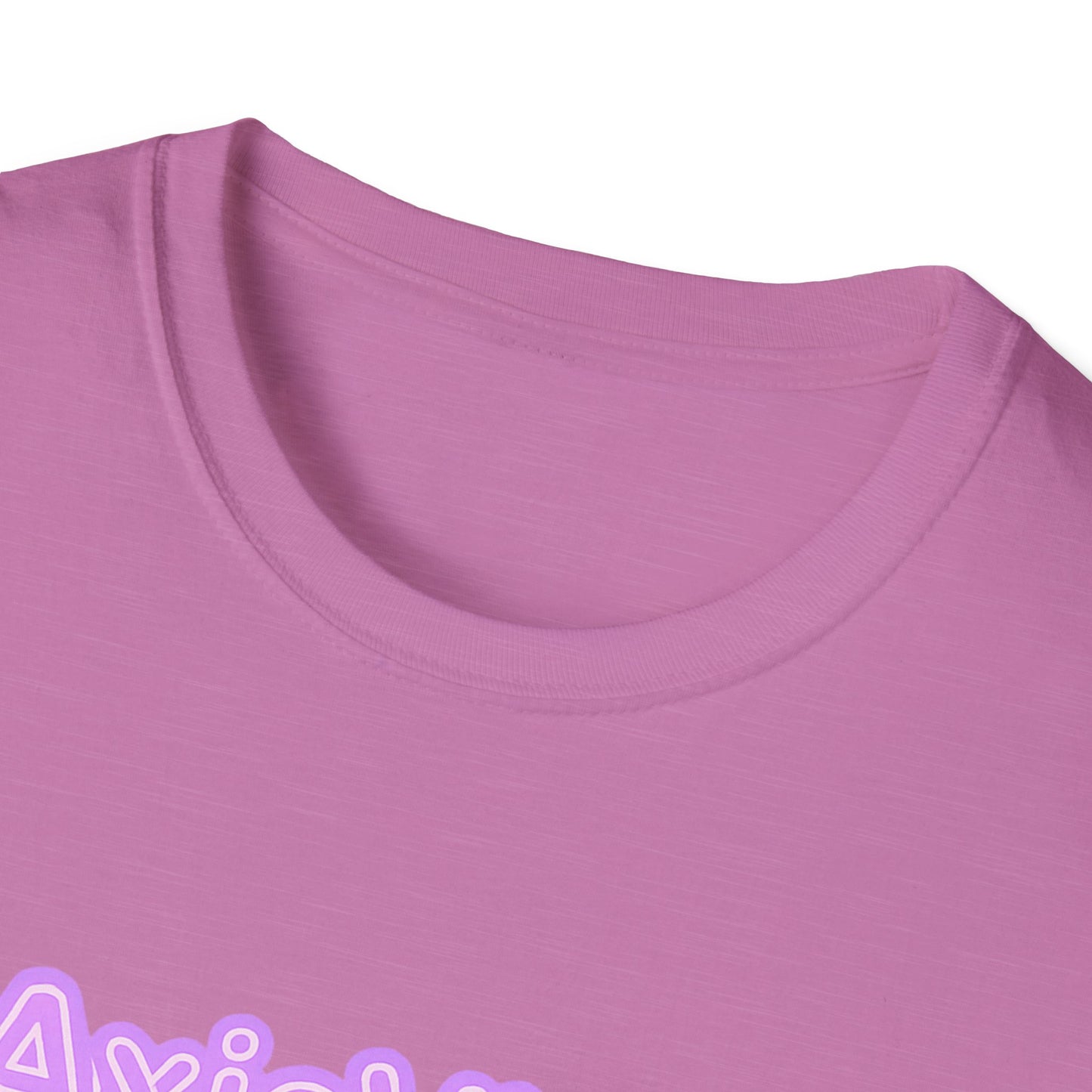 AxieVibes DJ Unisex Softstyle T-Shirt - Fun & Playful Music Tee for Gamers