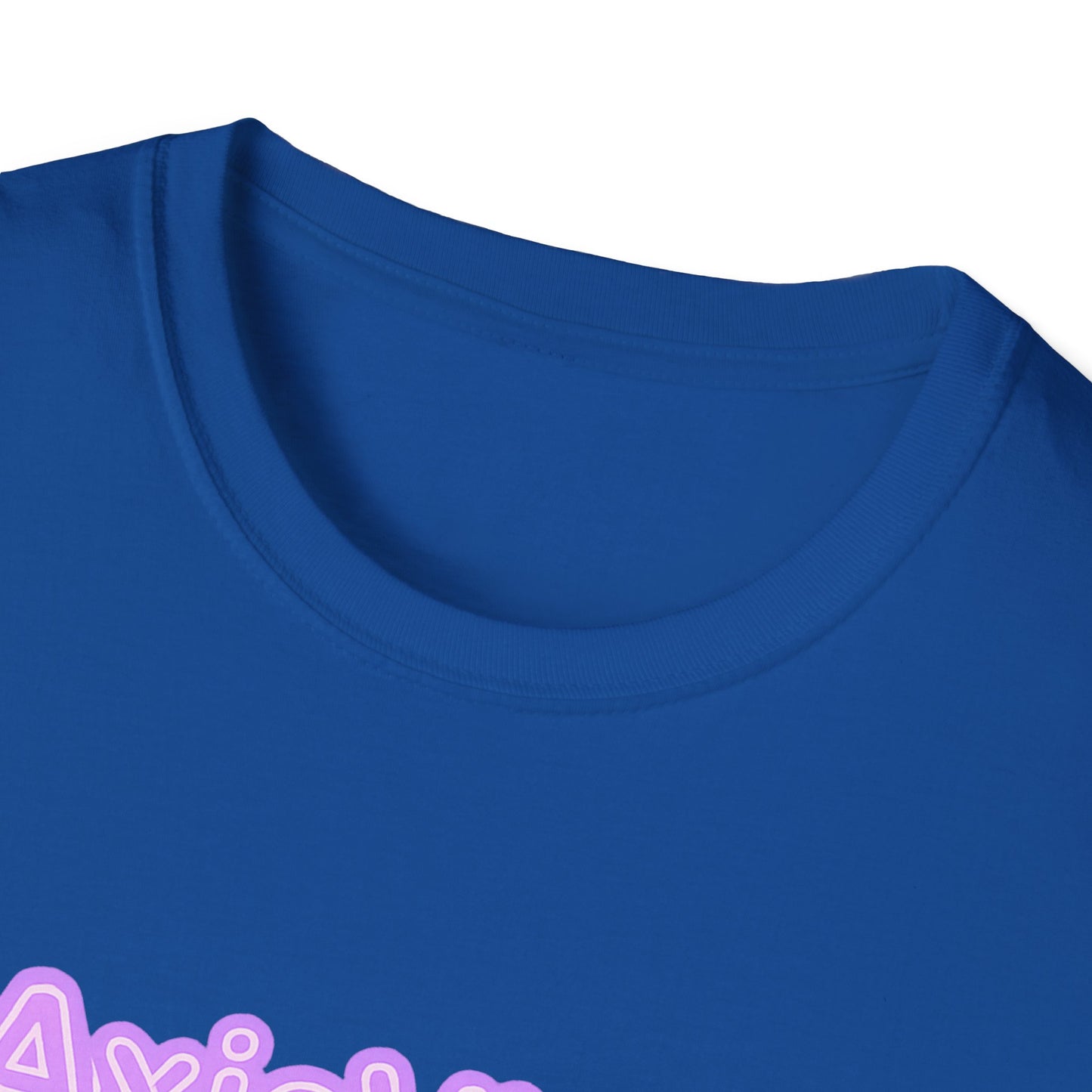 AxieVibes DJ Unisex Softstyle T-Shirt - Fun & Playful Music Tee for Gamers