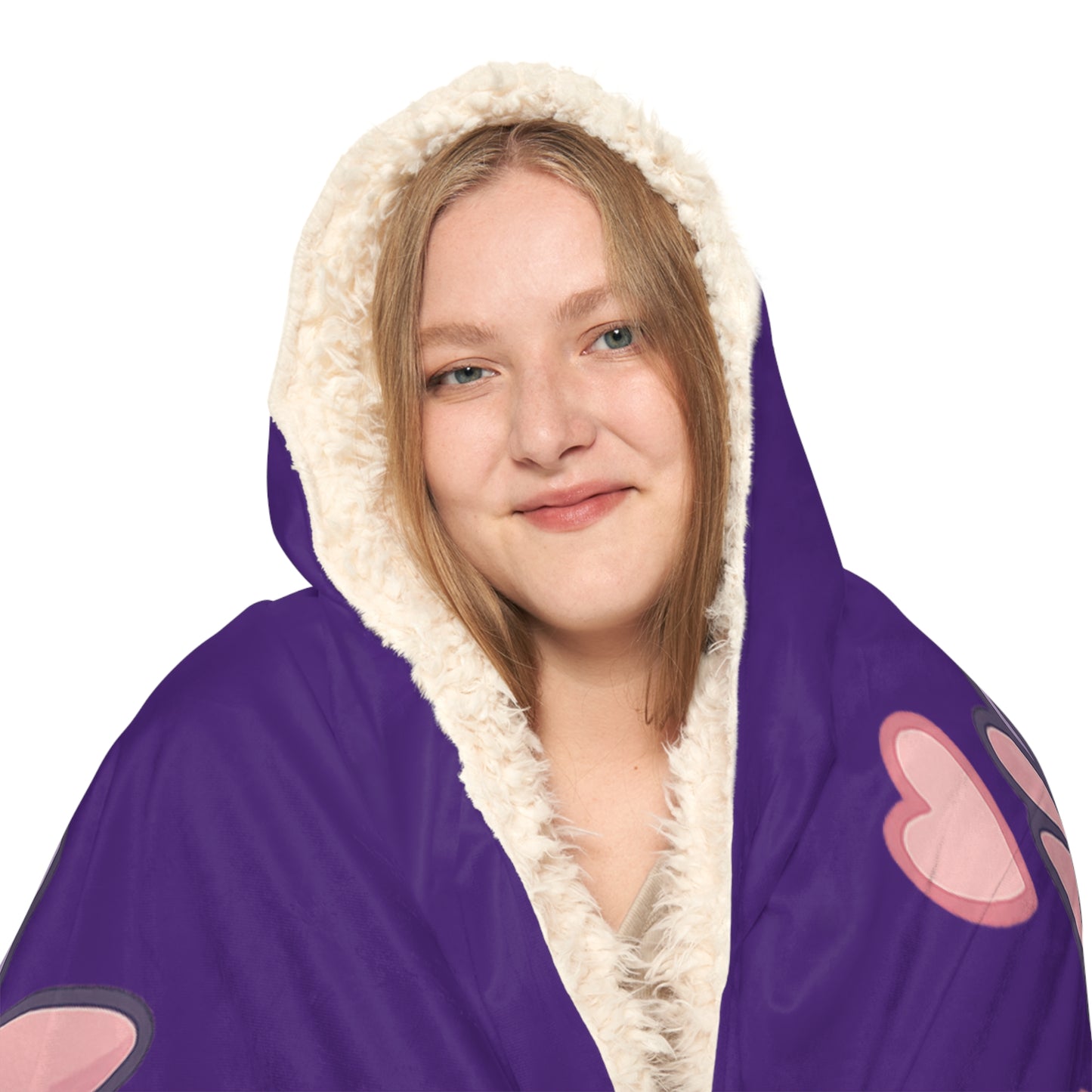 Cozy Gamer Snuggle Blanket - Axie Vibes Hooded Throw for Ultimate Comfort