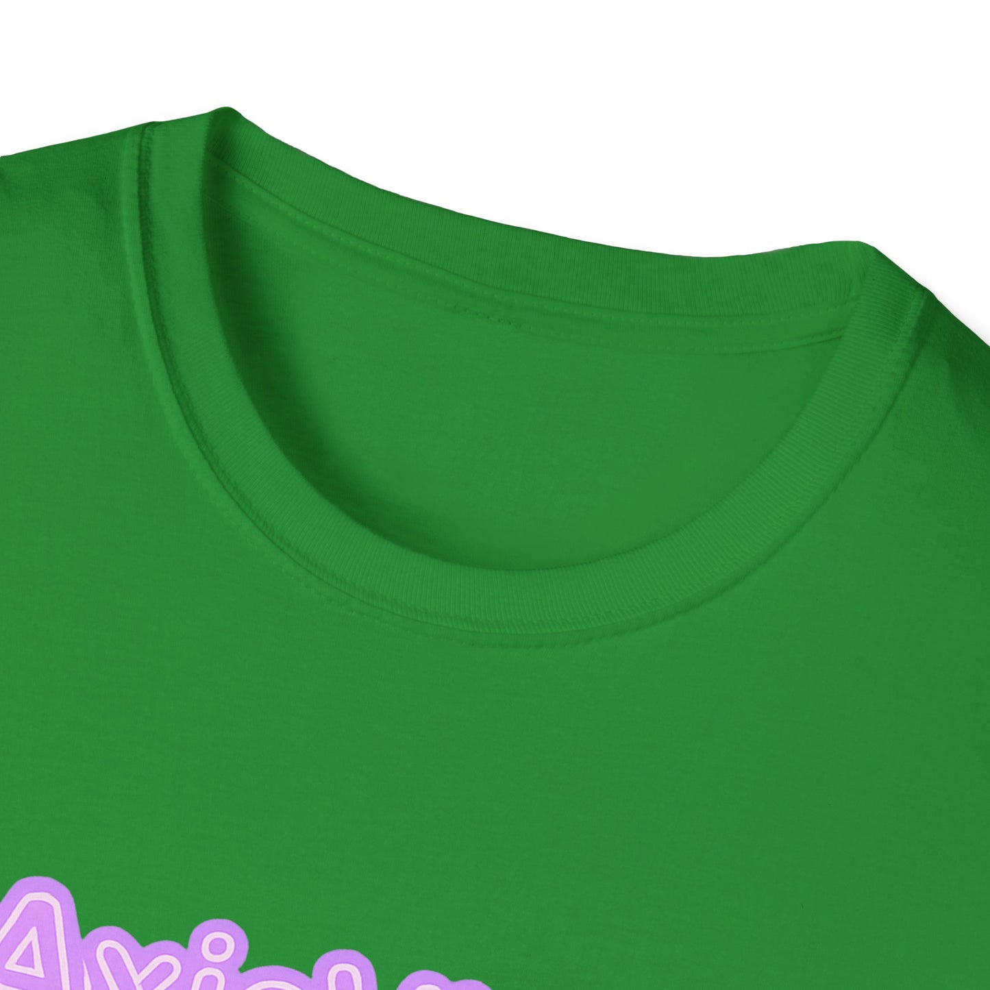 AxieVibes DJ Unisex Softstyle T-Shirt - Fun & Playful Music Tee for Gamers