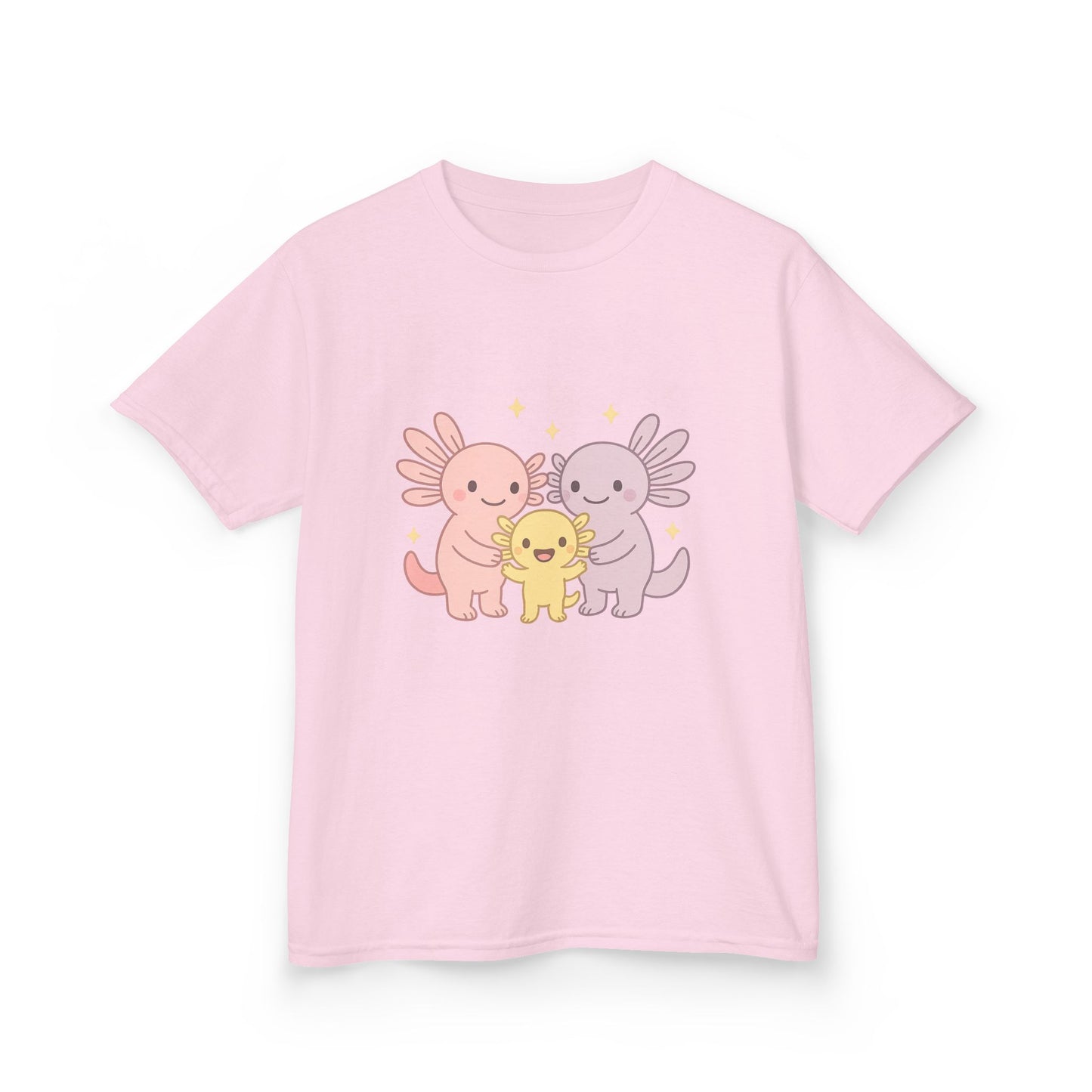 Cute Animal Friends Kids Tee - Adorable Heavy Cotton Shirt for Children