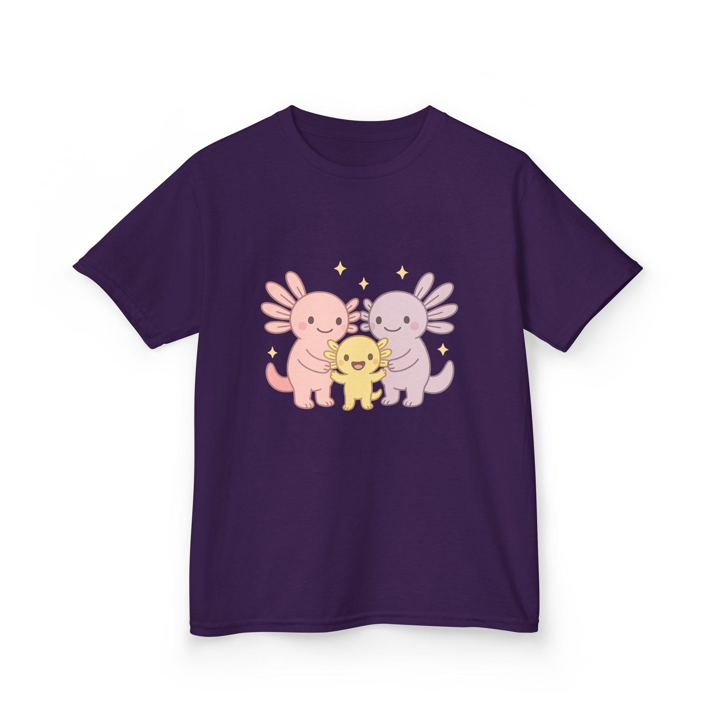 Cute Animal Friends Kids Tee - Adorable Heavy Cotton Shirt for Children