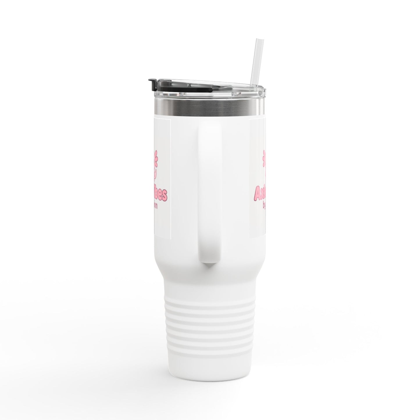 Cute Insulated Travel Mug - 40oz with 'AxieVibes' Design
