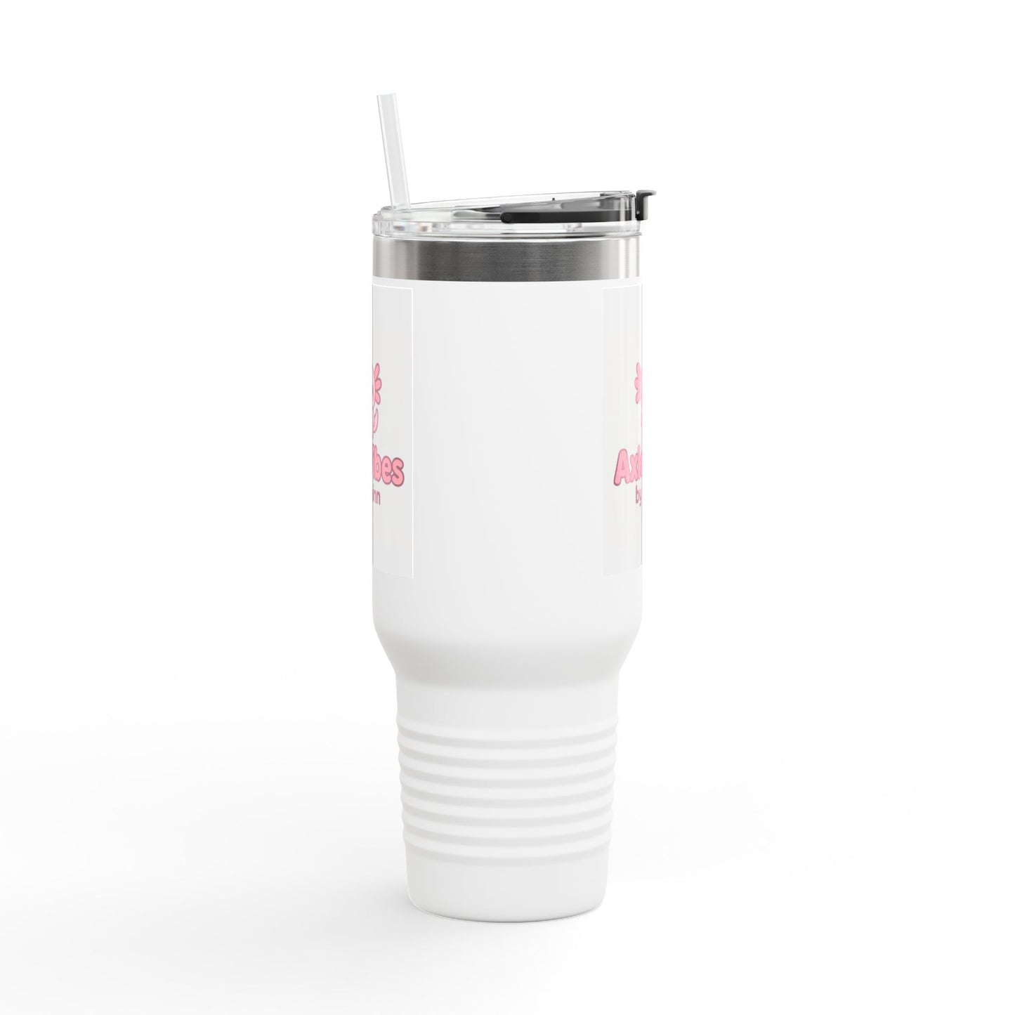 Cute Insulated Travel Mug - 40oz with 'AxieVibes' Design