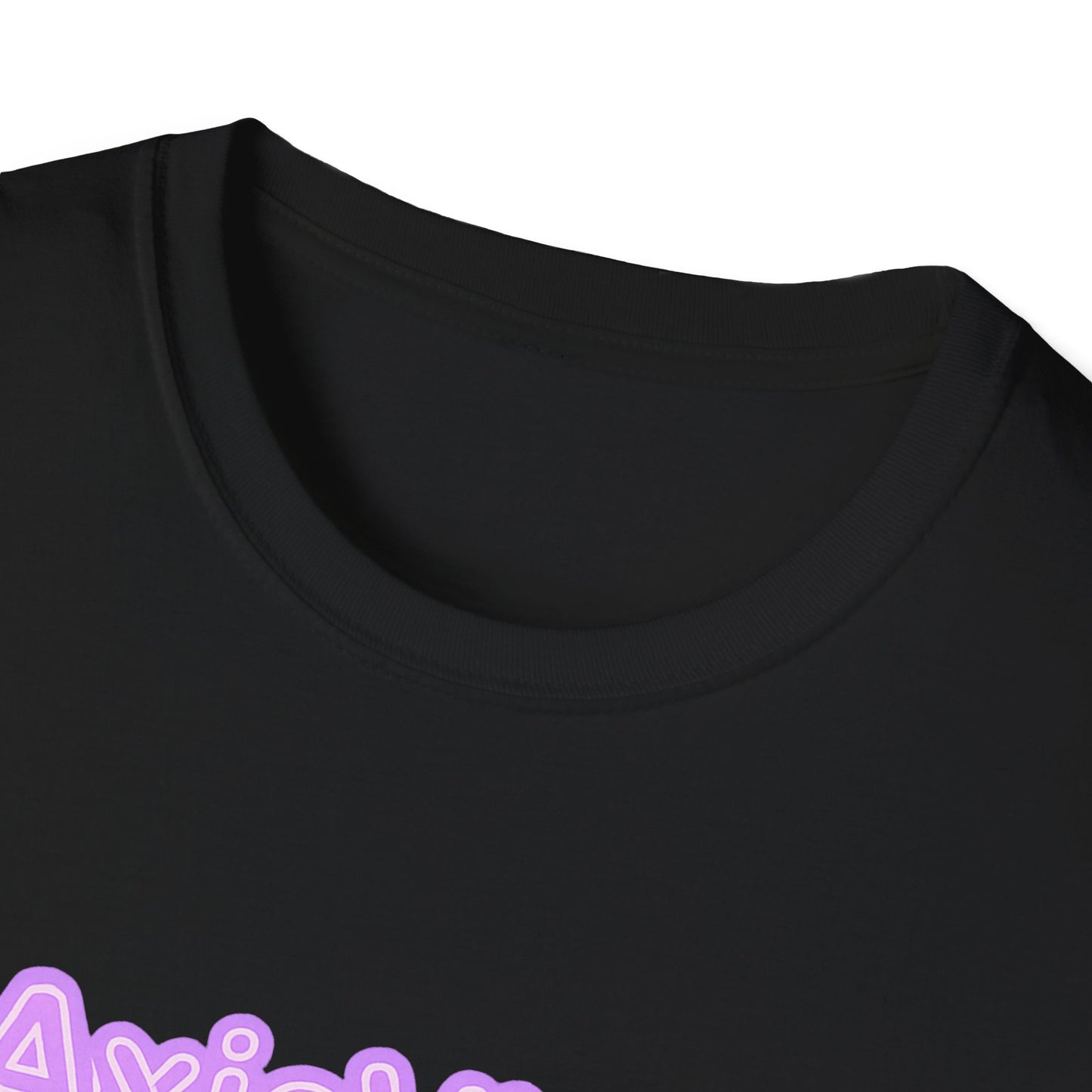 AxieVibes DJ Unisex Softstyle T-Shirt - Fun & Playful Music Tee for Gamers