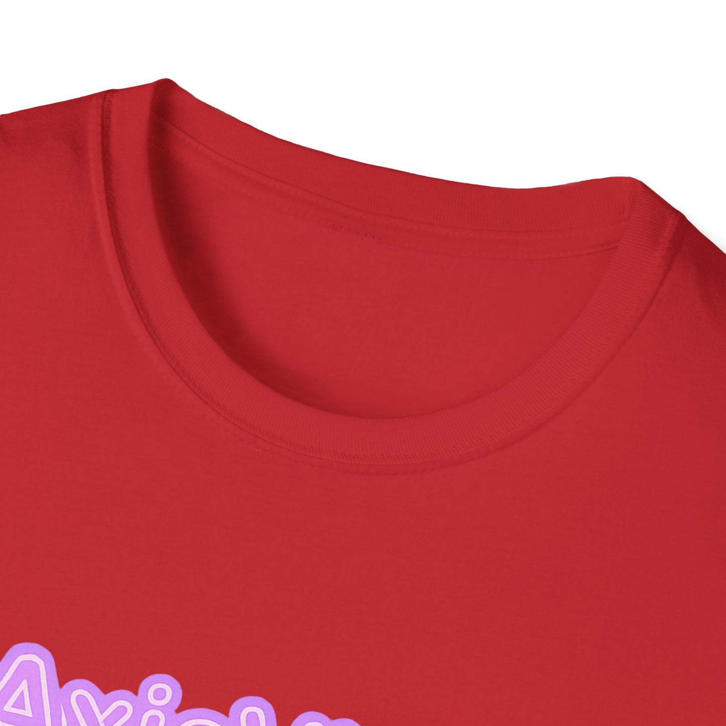 AxieVibes DJ Unisex Softstyle T-Shirt - Fun & Playful Music Tee for Gamers