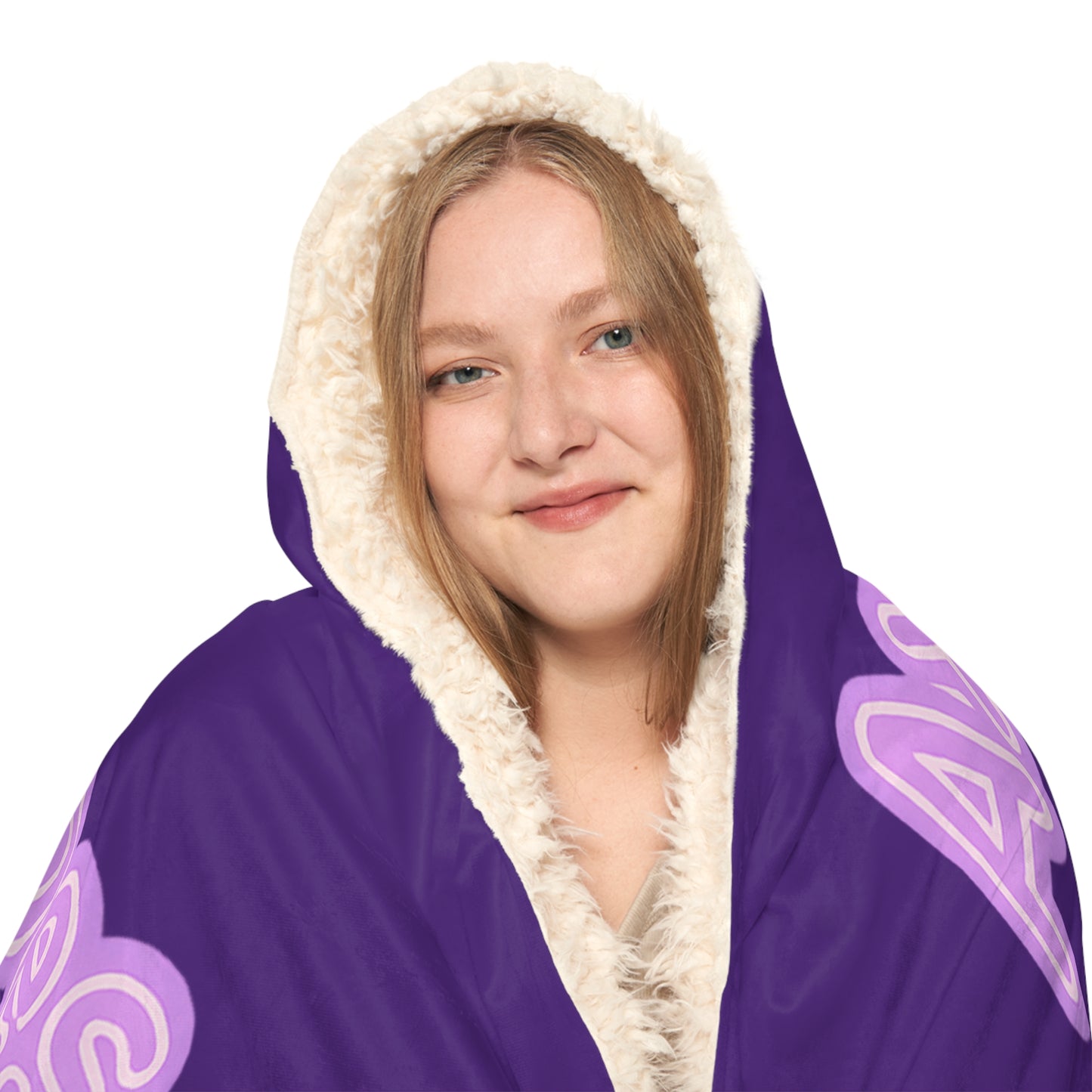 Cozy Snuggle Blanket - AxieVibes with Hood, Perfect for Gaming and Relaxation
