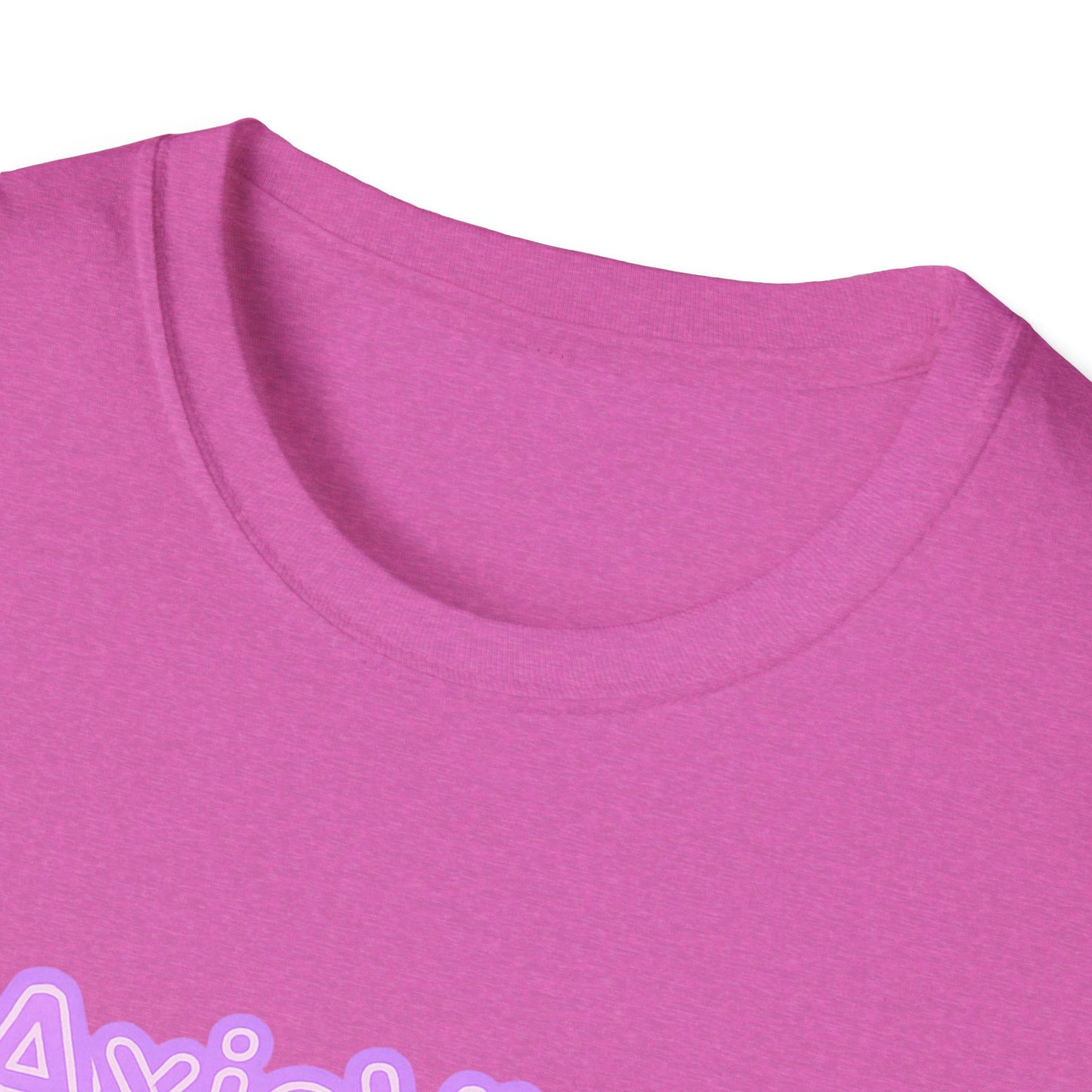 AxieVibes DJ Unisex Softstyle T-Shirt - Fun & Playful Music Tee for Gamers