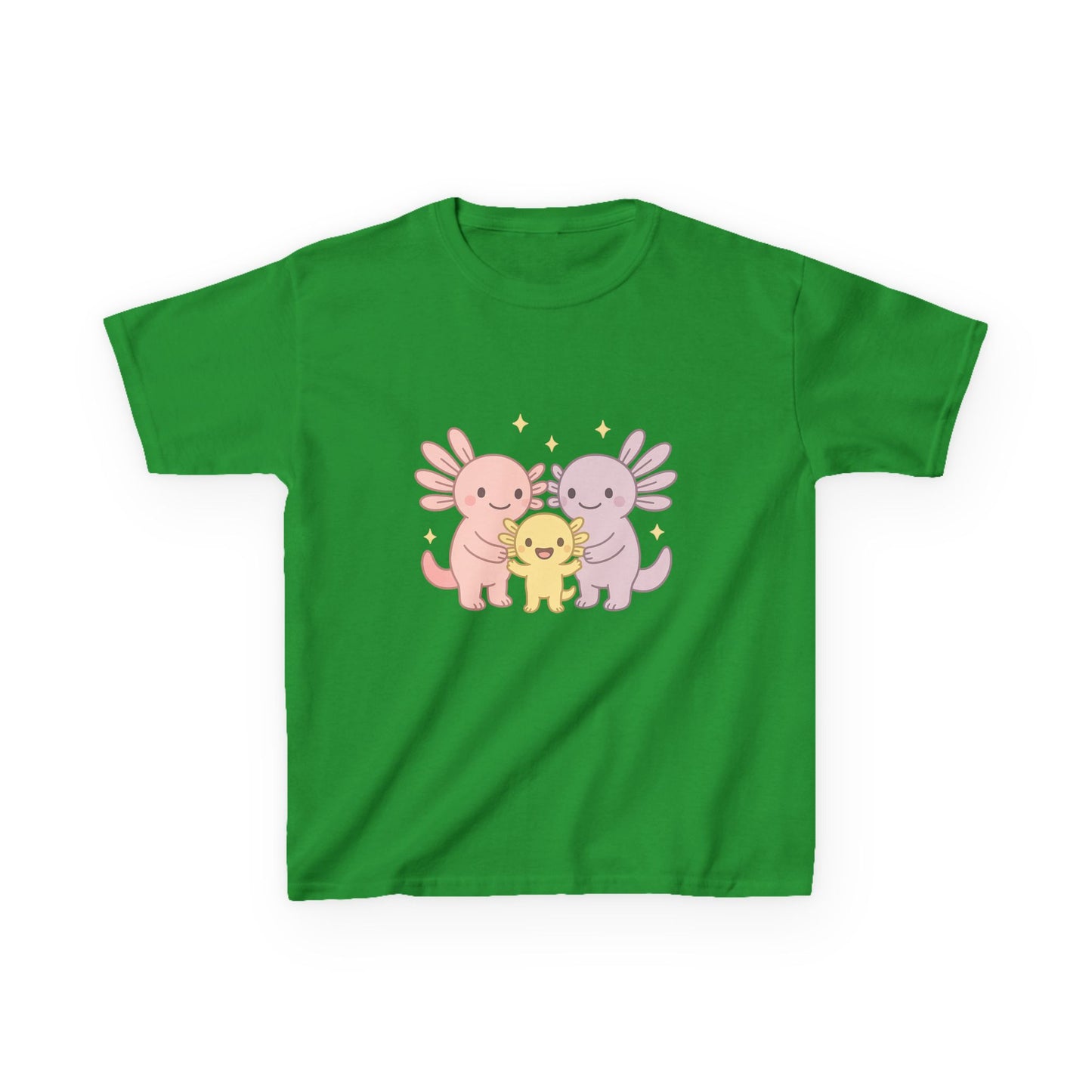 Cute Animal Friends Kids Tee - Adorable Heavy Cotton Shirt for Children