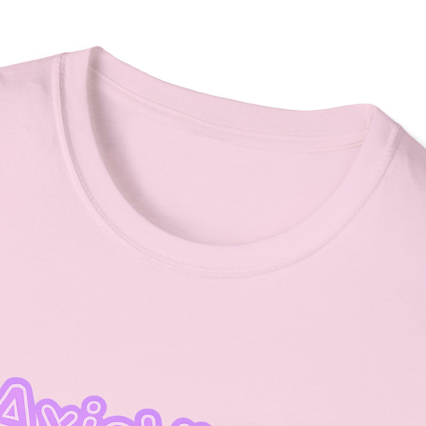 AxieVibes DJ Unisex Softstyle T-Shirt - Fun & Playful Music Tee for Gamers