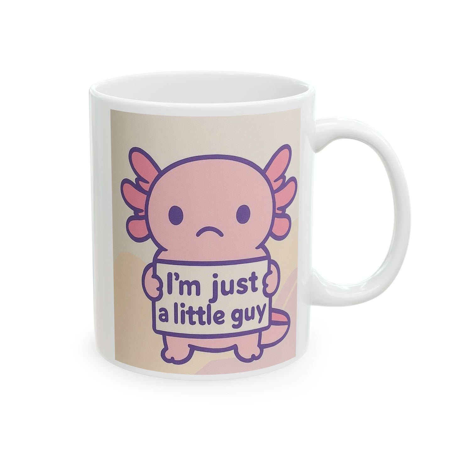Cute Ceramic Mug - "I'm Just a Little Guy" - Perfect for Gifts & Daily Use