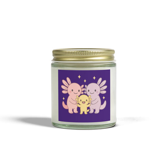 Cute Angelic Creature Scented Candle - Coconut Apricot Wax (4oz, 9oz)