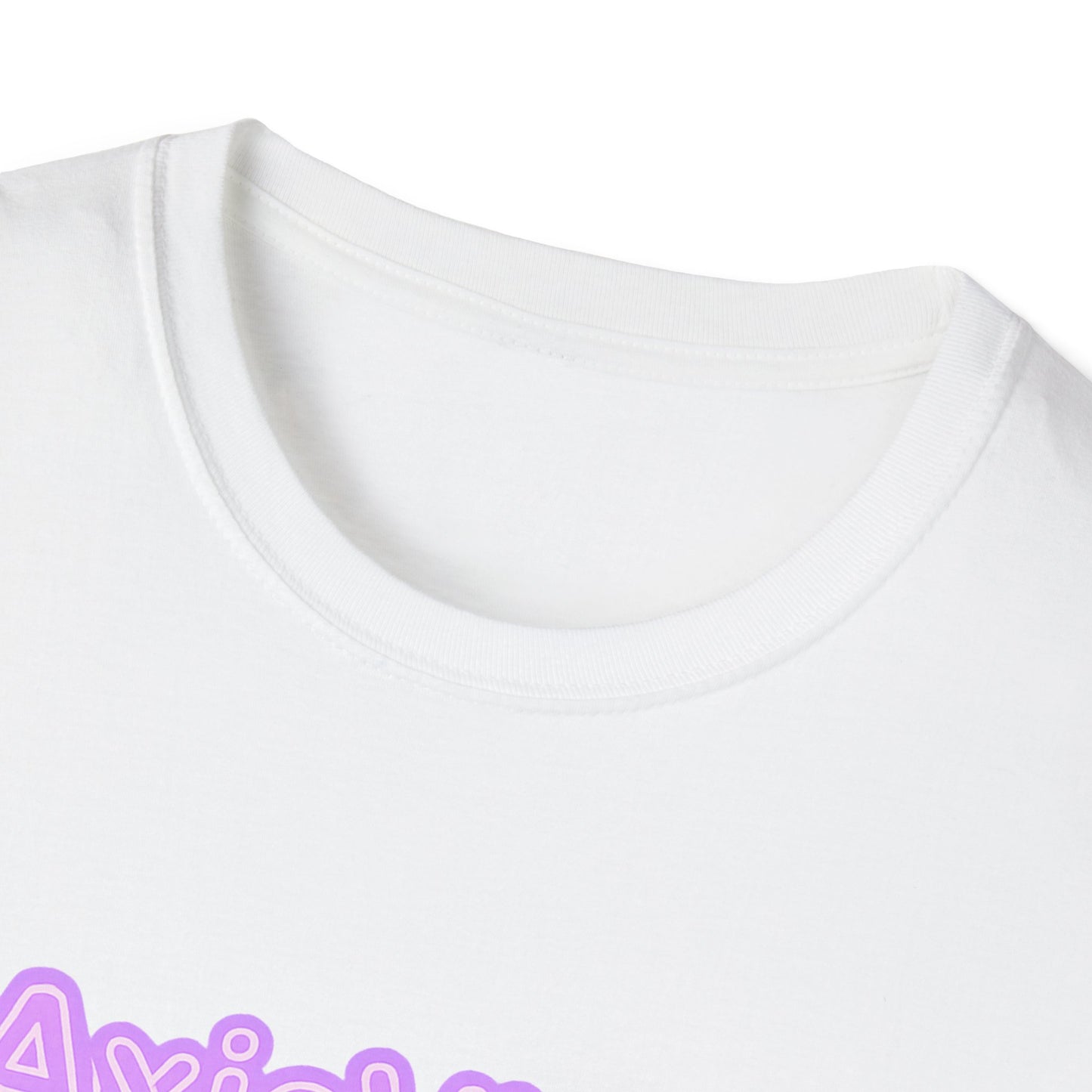 AxieVibes DJ Unisex Softstyle T-Shirt - Fun & Playful Music Tee for Gamers