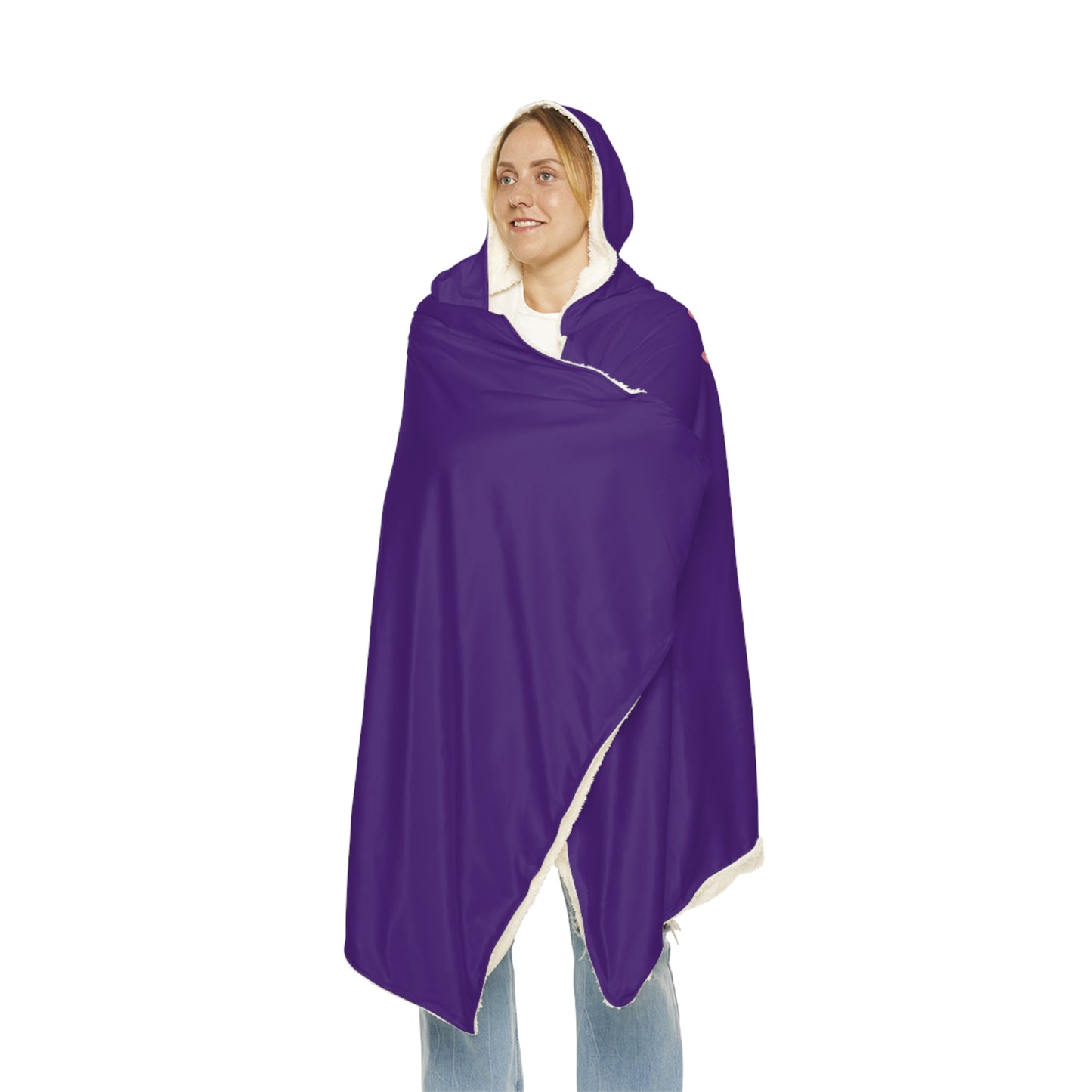 Cozy Gamer Snuggle Blanket - Axie Vibes Hooded Throw for Ultimate Comfort