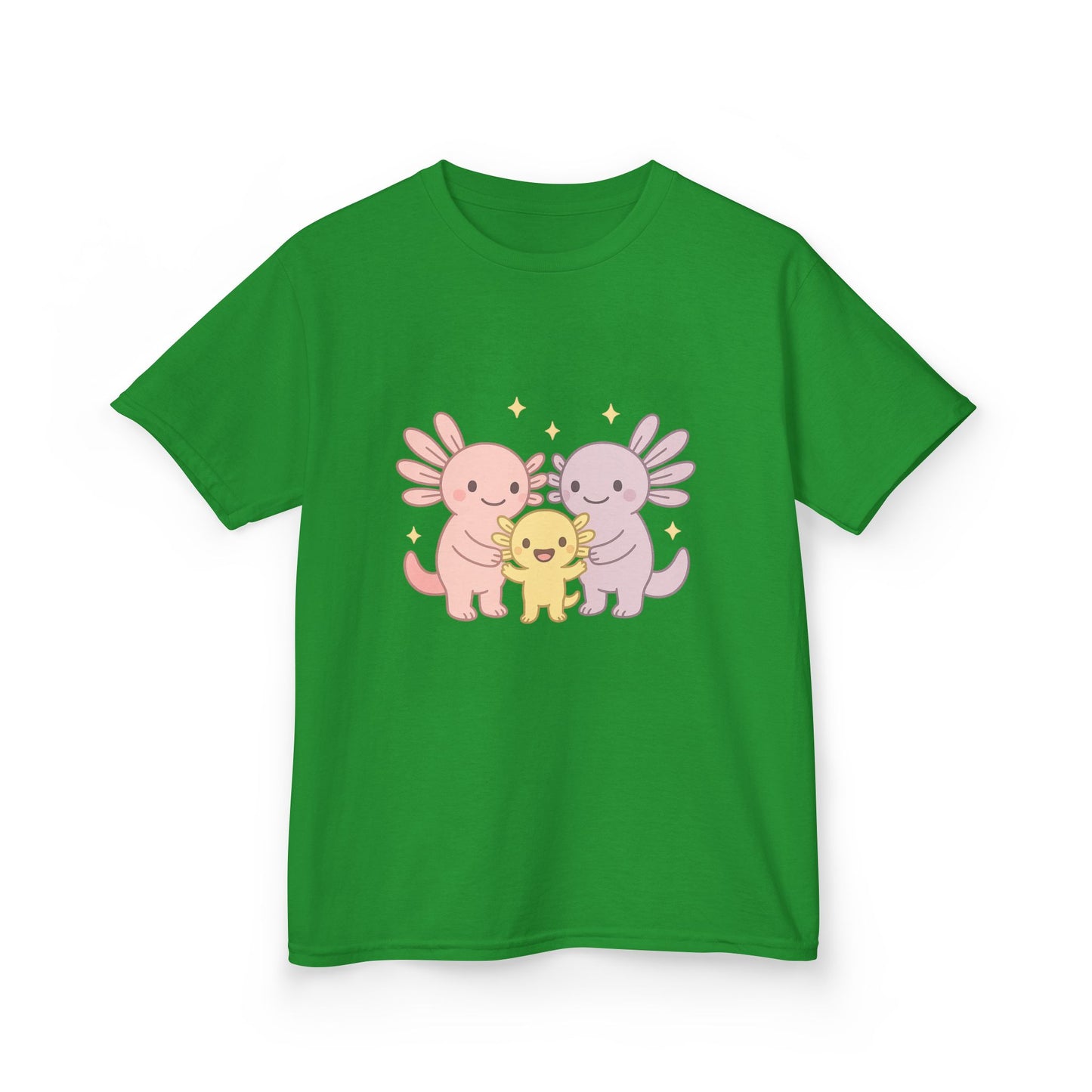 Cute Animal Friends Kids Tee - Adorable Heavy Cotton Shirt for Children