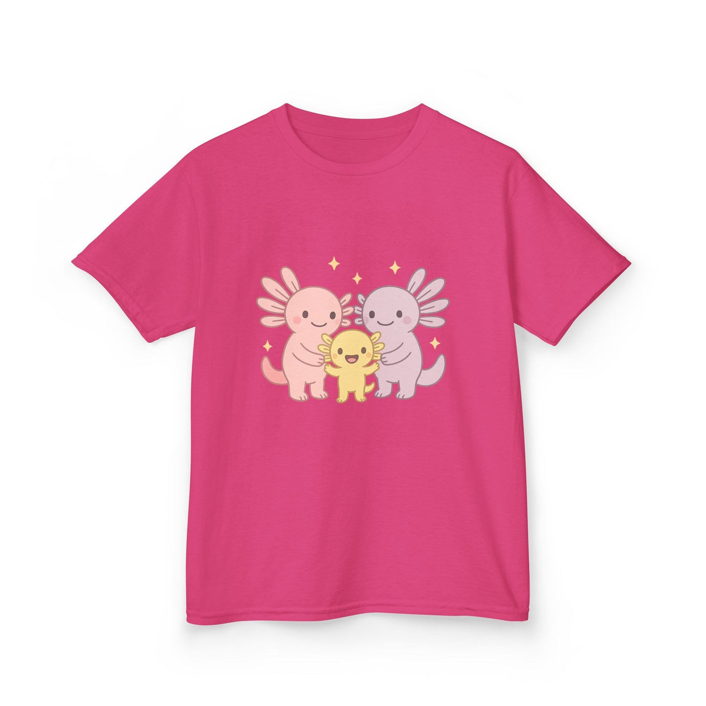 Cute Animal Friends Kids Tee - Adorable Heavy Cotton Shirt for Children