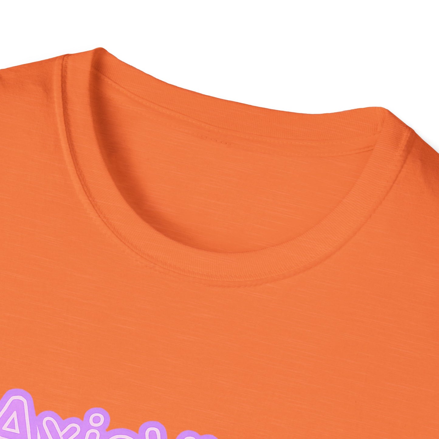 AxieVibes DJ Unisex Softstyle T-Shirt - Fun & Playful Music Tee for Gamers