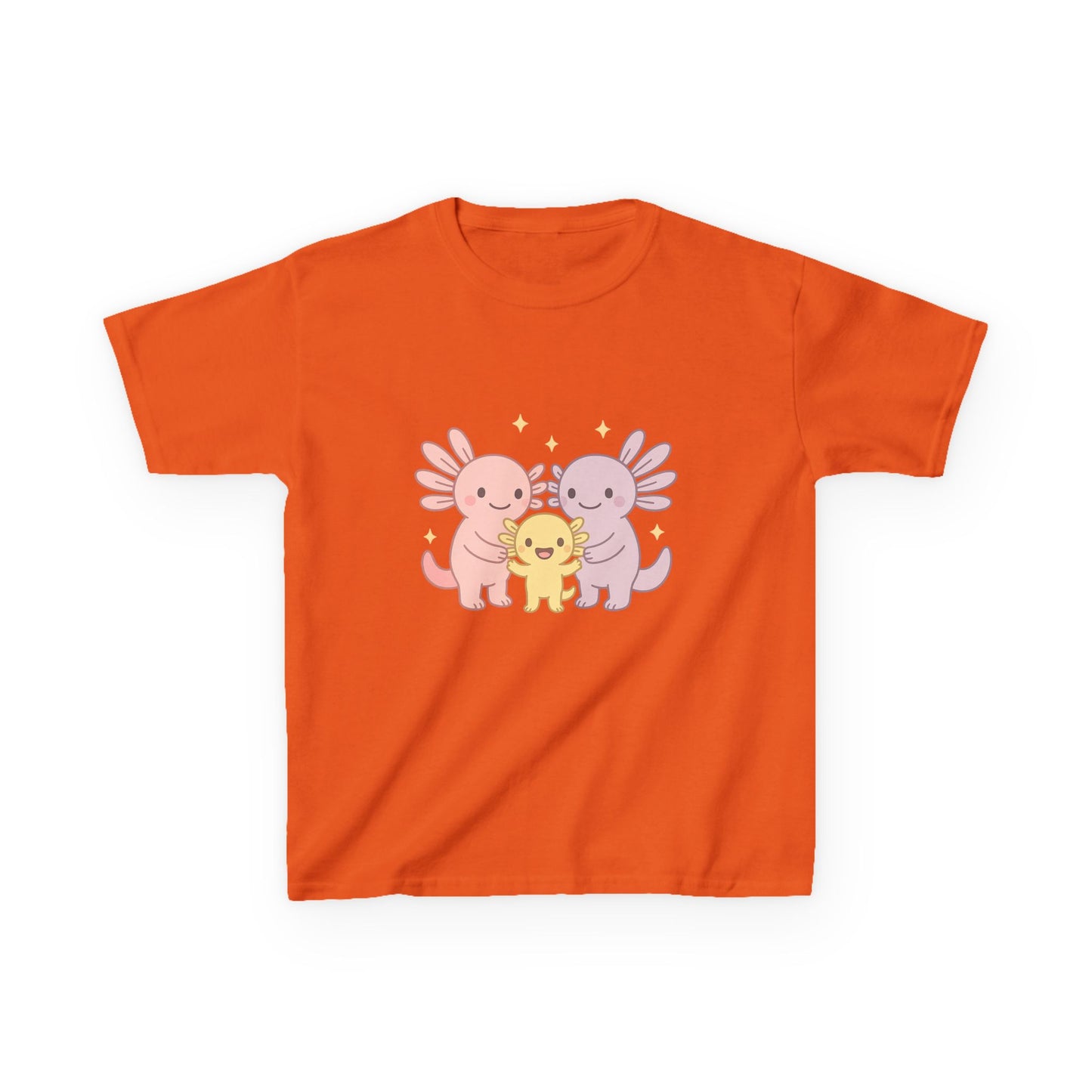 Cute Animal Friends Kids Tee - Adorable Heavy Cotton Shirt for Children