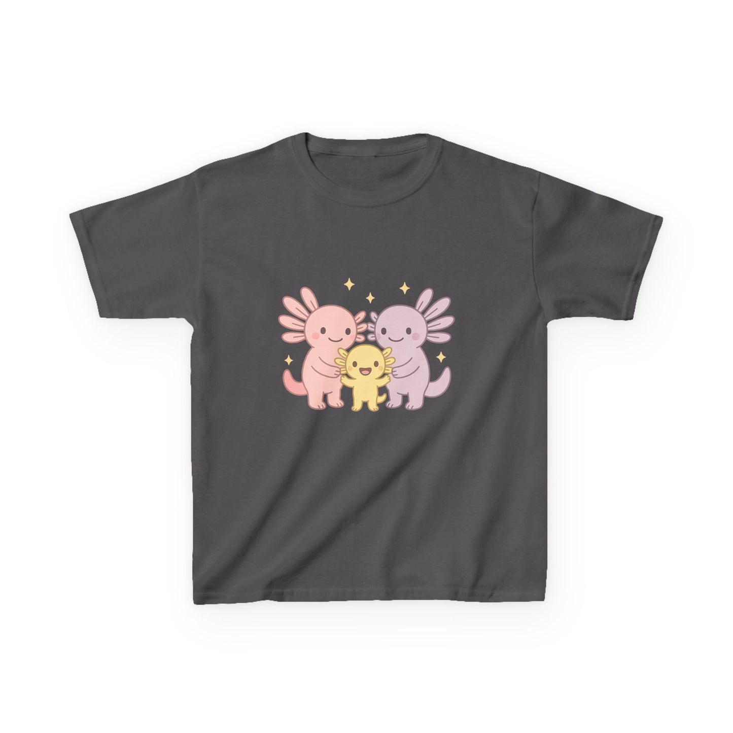 Cute Animal Friends Kids Tee - Adorable Heavy Cotton Shirt for Children