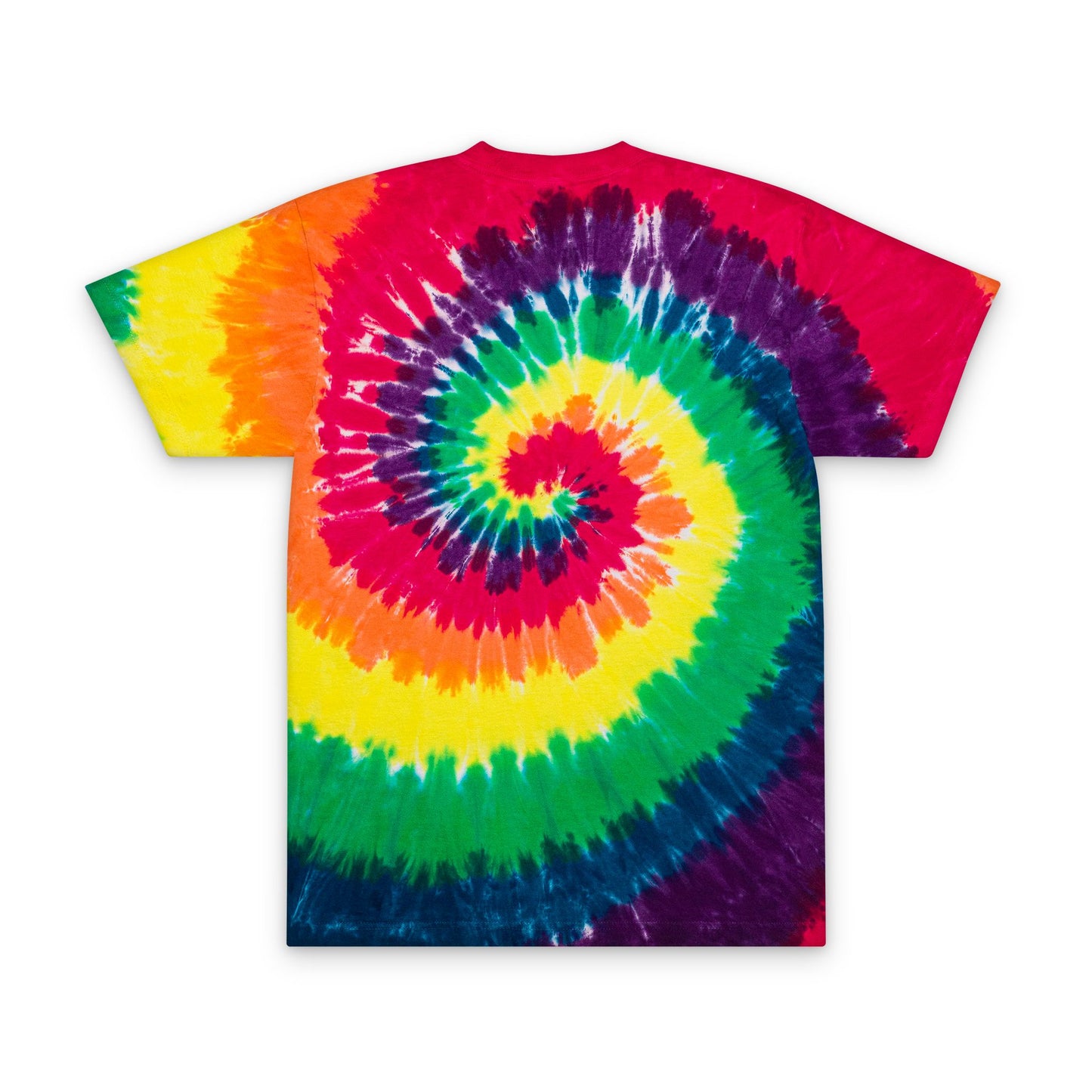 Colorful Oversized Tie-Dye T-Shirt with Embroidery - Perfect for Festivals & Casual Wear
