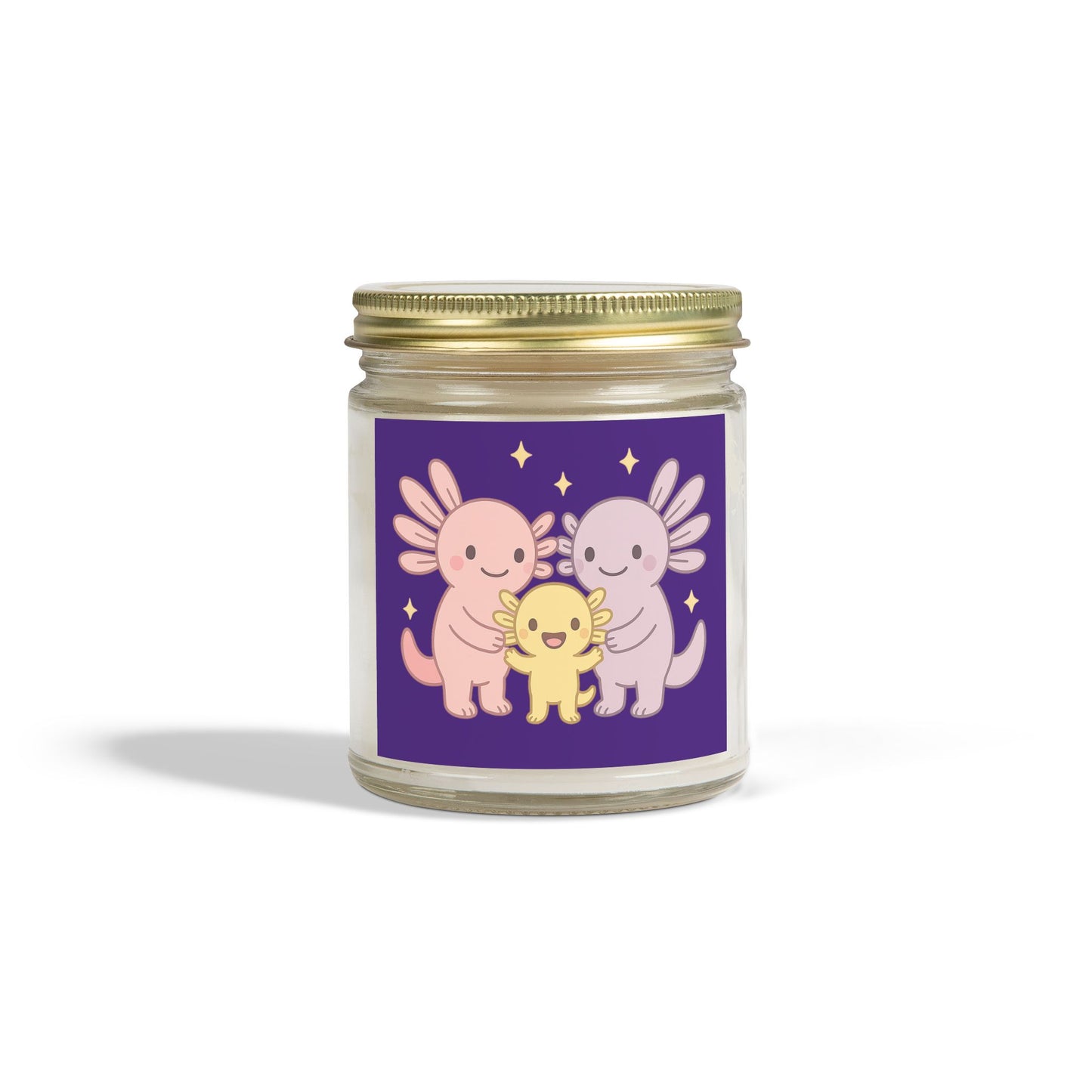 Cute Angelic Creature Scented Candle - Coconut Apricot Wax (4oz, 9oz)