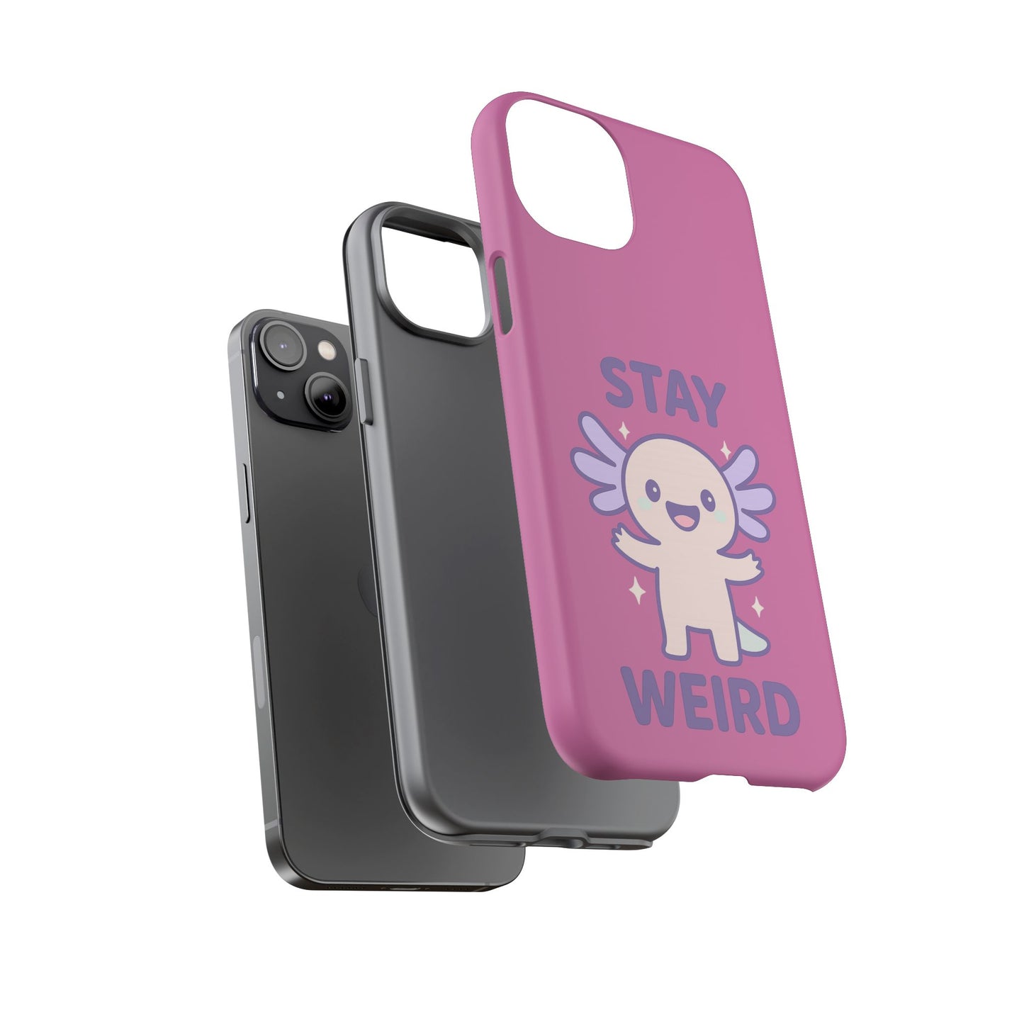 Stay Weird Phone Case - Fun and Quirky Smartphone Cover for Unique Personalities