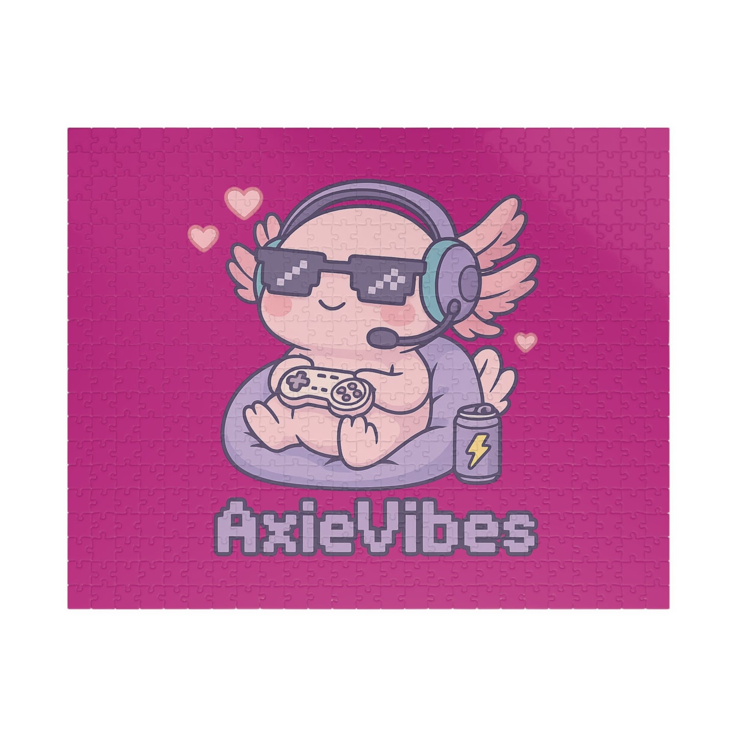 AxieVibes Gamer Puzzle - 110, 252, 520 & 1014-piece Options