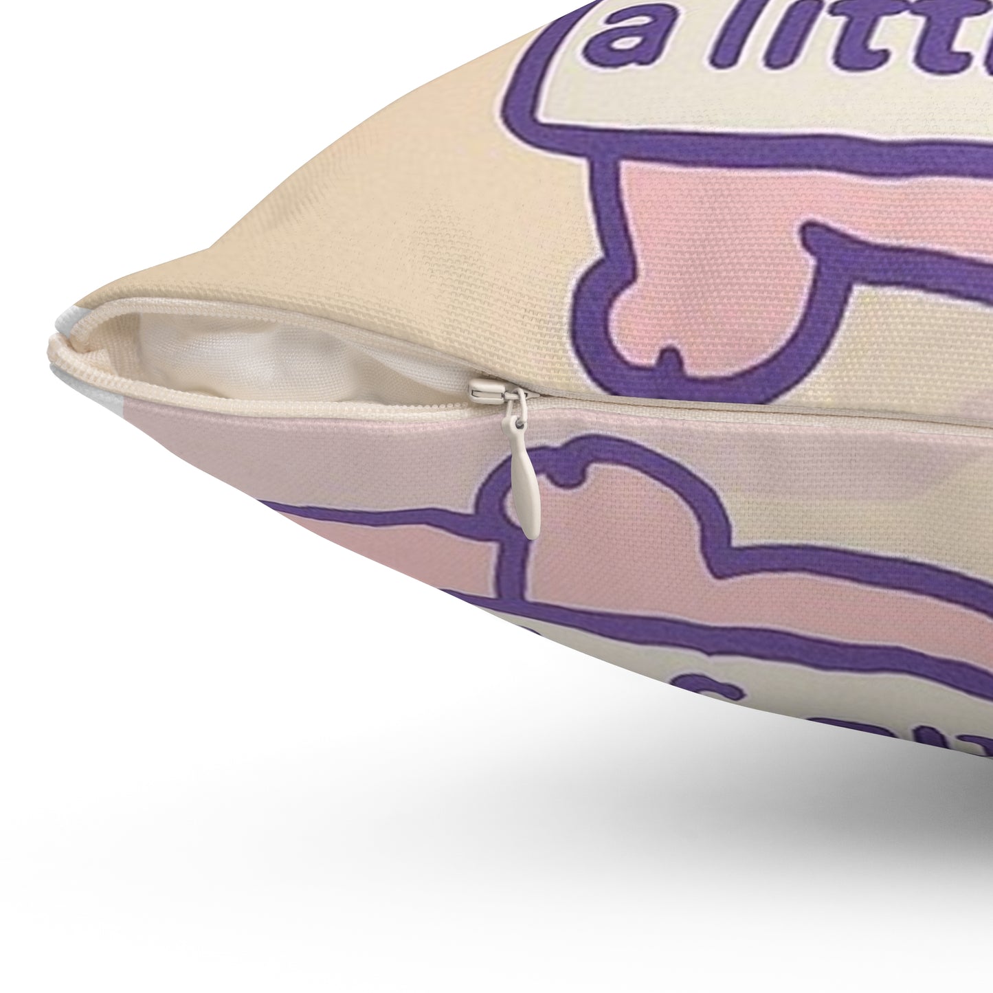 Spun Polyester Square Pillow