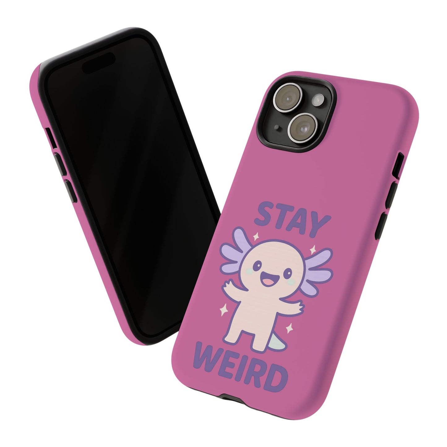Stay Weird Phone Case - Fun and Quirky Smartphone Cover for Unique Personalities