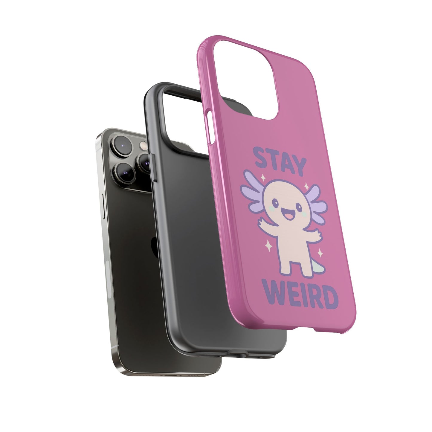 Stay Weird Phone Case - Fun and Quirky Smartphone Cover for Unique Personalities