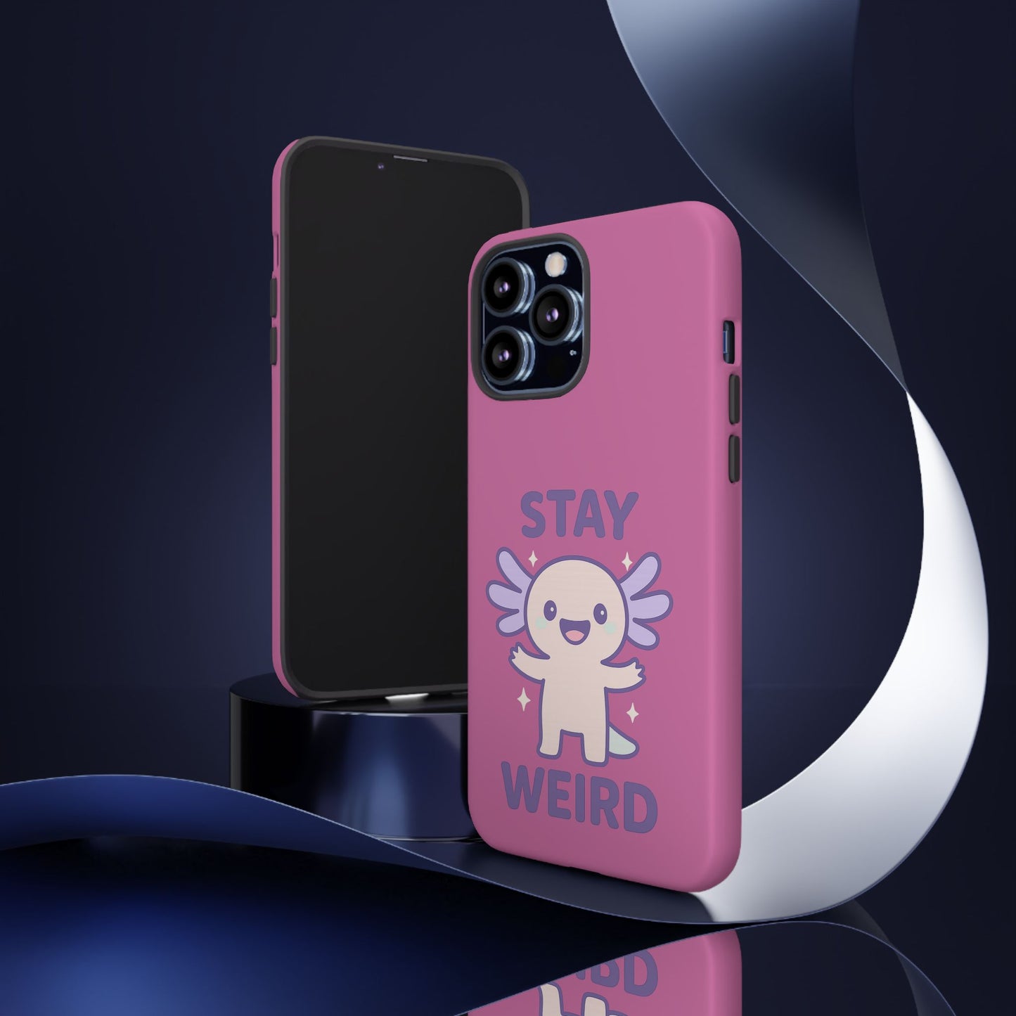 Stay Weird Phone Case - Fun and Quirky Smartphone Cover for Unique Personalities