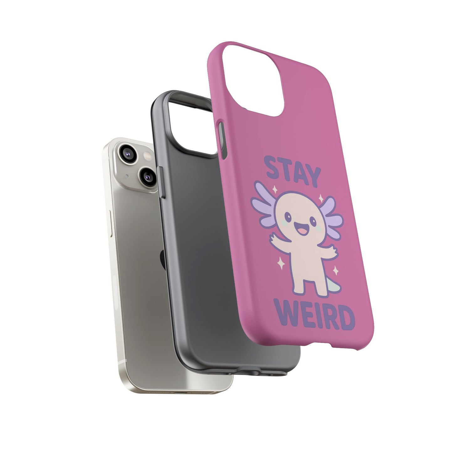 Stay Weird Phone Case - Fun and Quirky Smartphone Cover for Unique Personalities