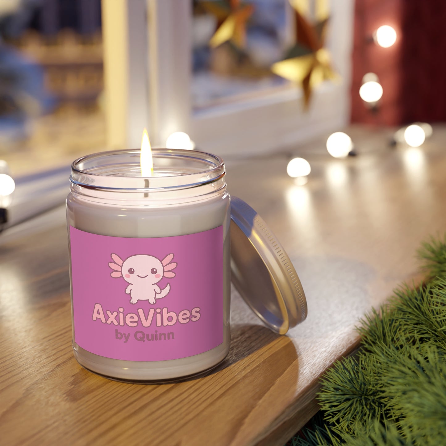 AxieVibes 9oz Scented Candle - Cozy and Playful Home Fragrance