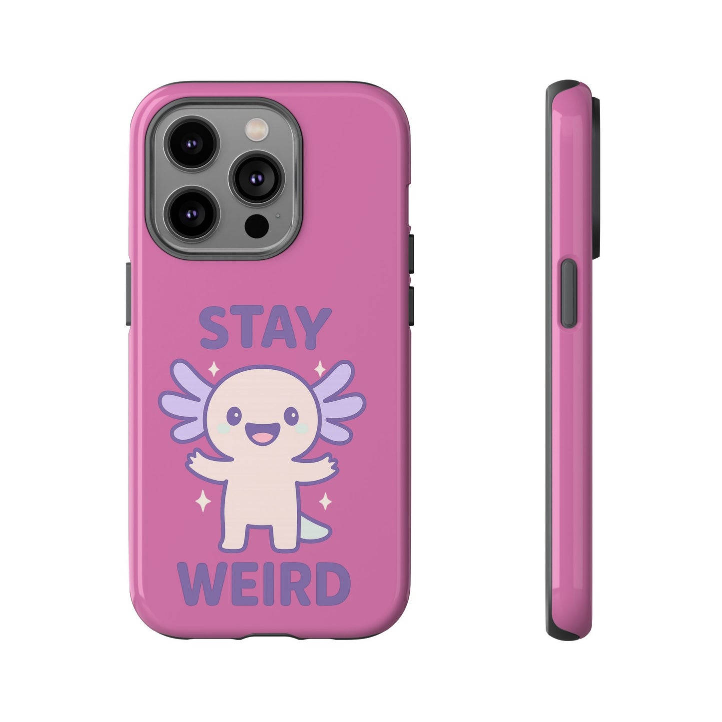 Stay Weird Phone Case - Fun and Quirky Smartphone Cover for Unique Personalities