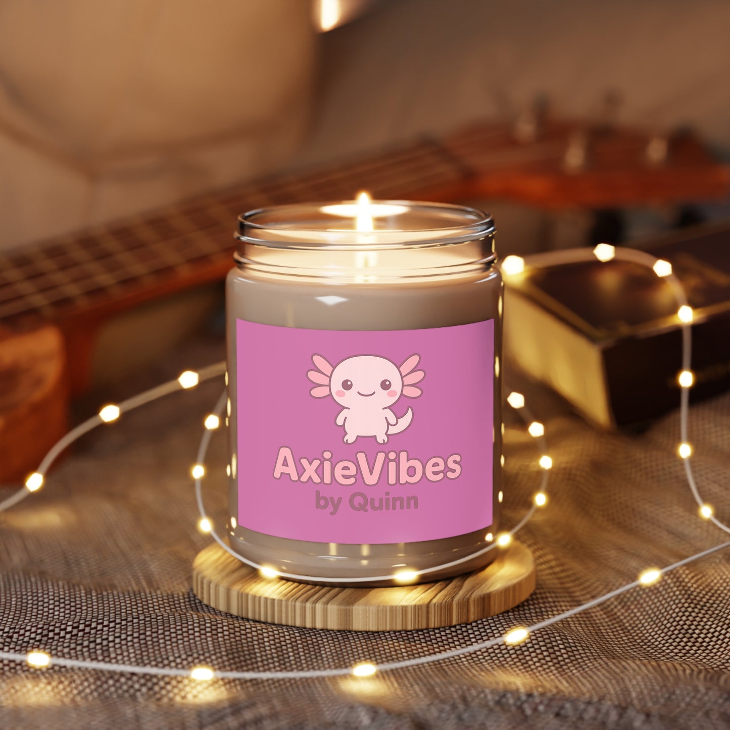 AxieVibes 9oz Scented Candle - Cozy and Playful Home Fragrance