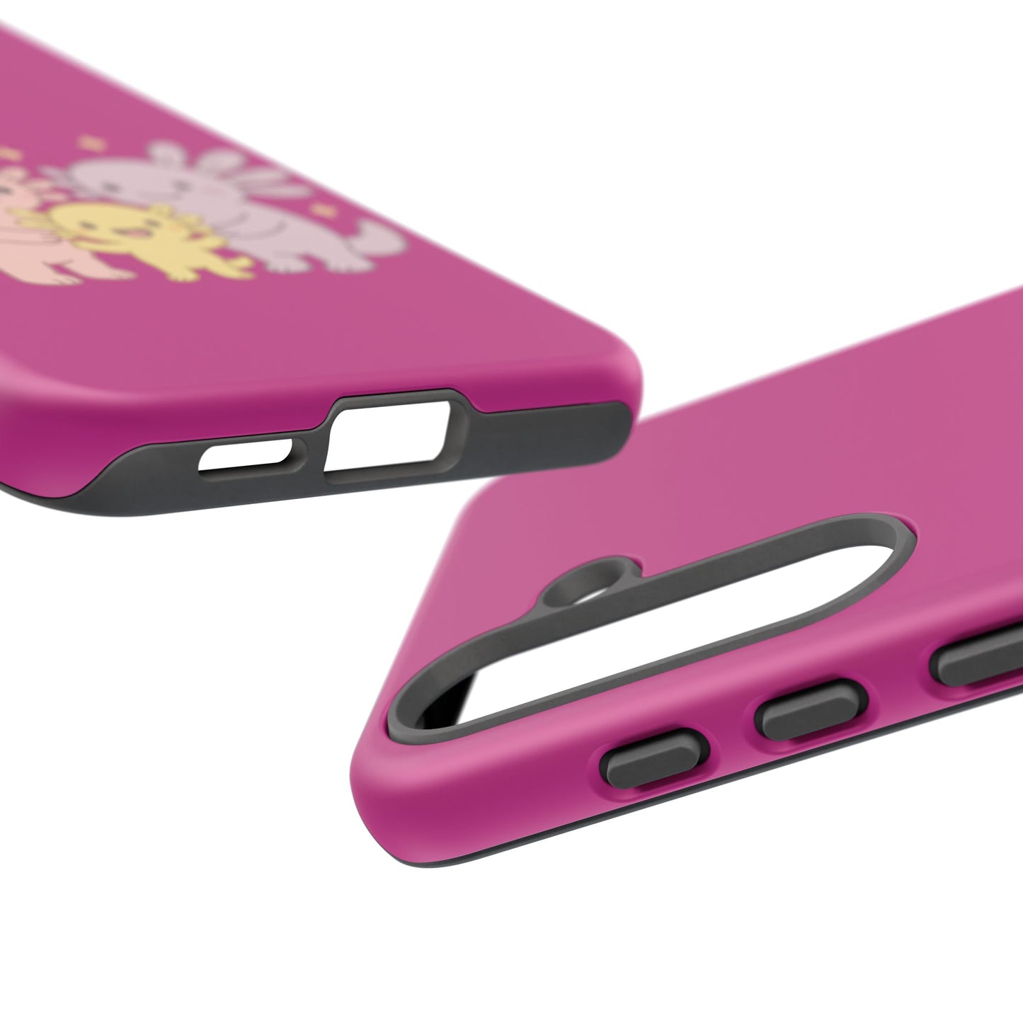 Cute Cartoon Animal Phone Case - Tough Cases for a Joyful Vibe