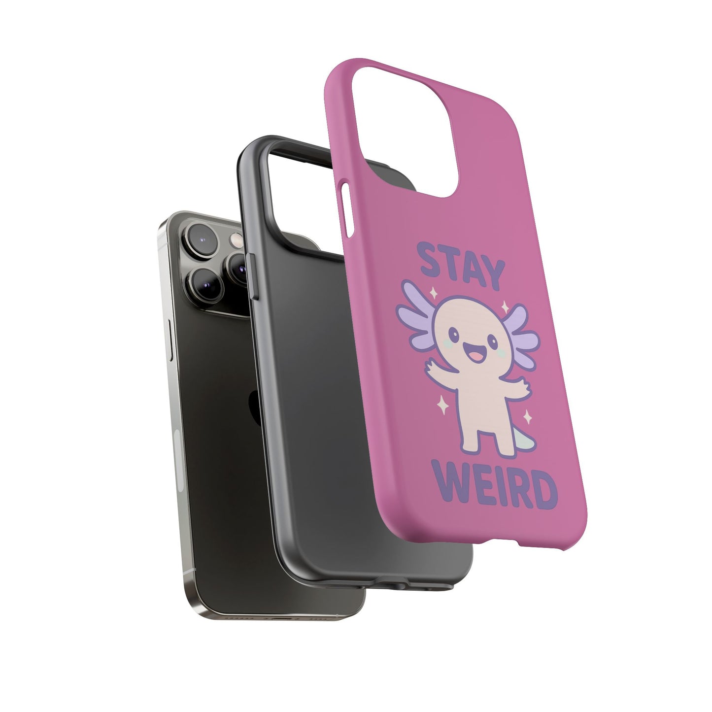 Stay Weird Phone Case - Fun and Quirky Smartphone Cover for Unique Personalities