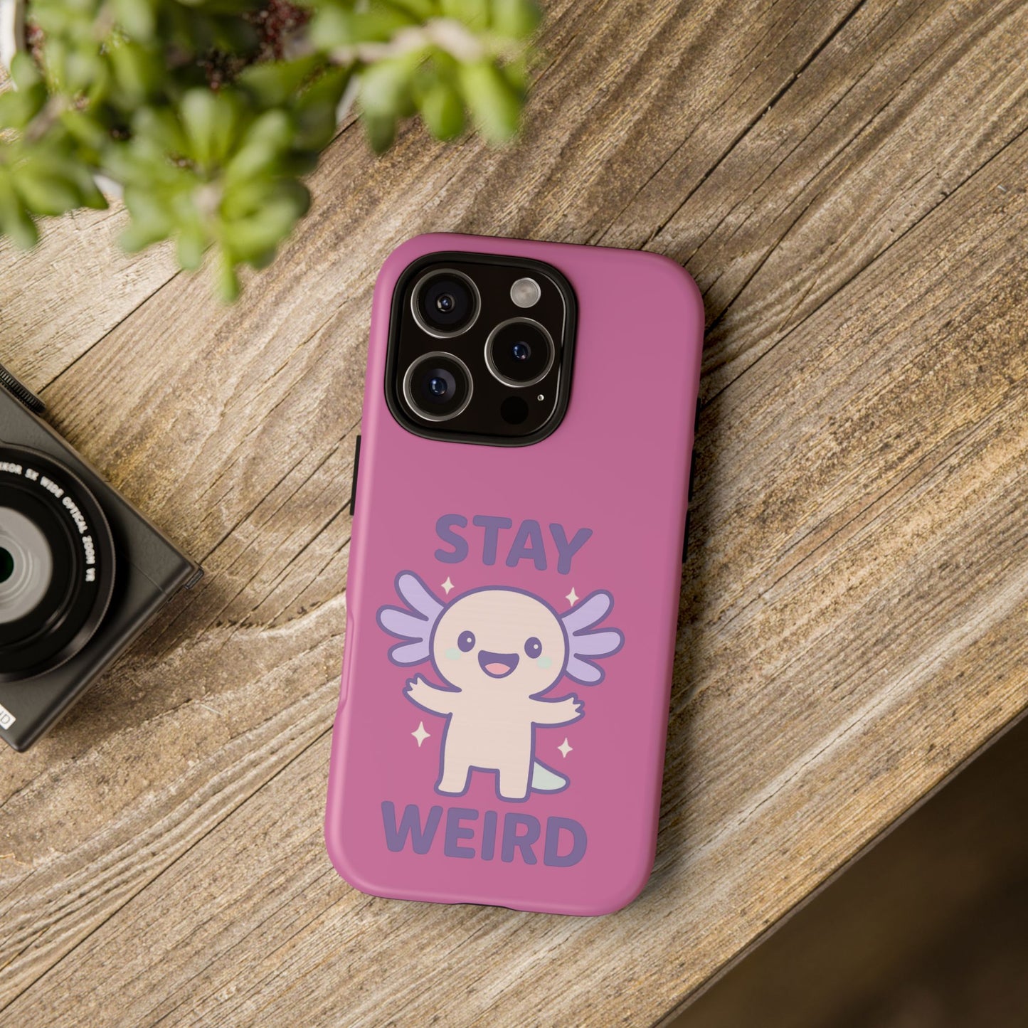 Stay Weird Phone Case - Fun and Quirky Smartphone Cover for Unique Personalities