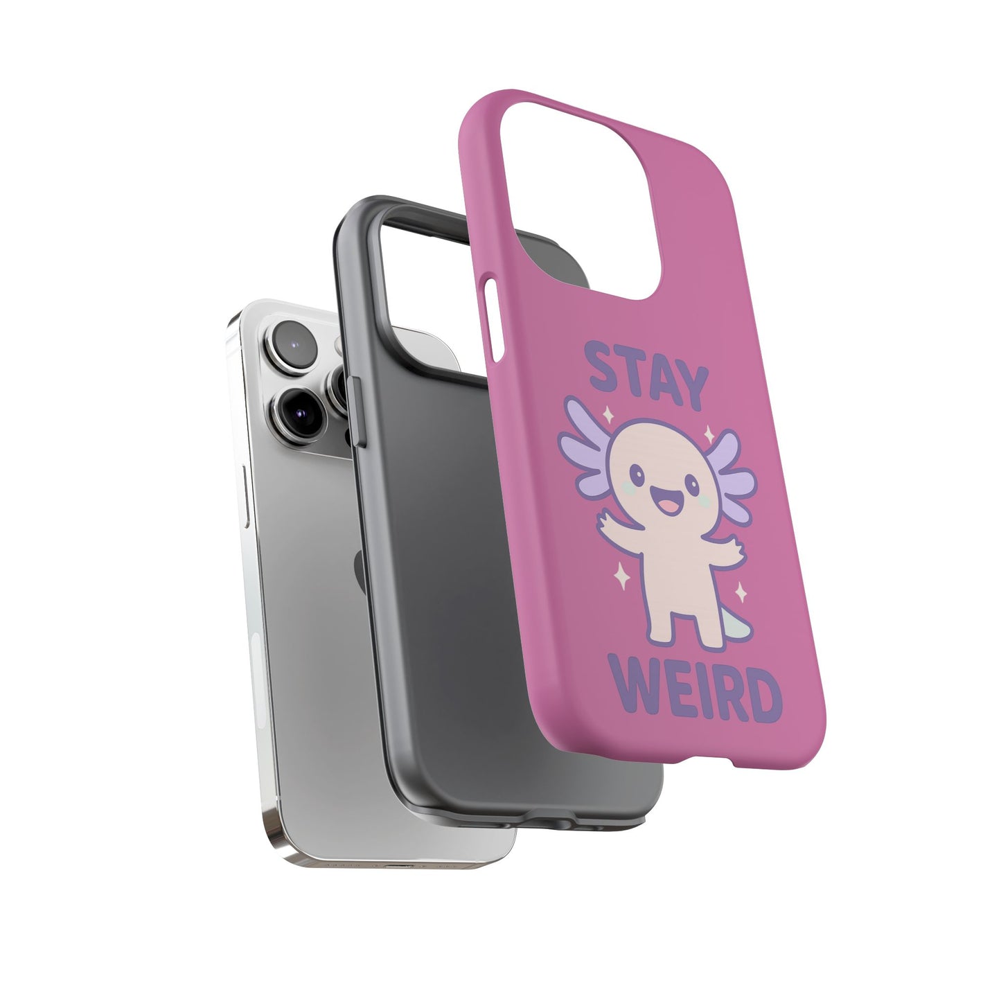 Stay Weird Phone Case - Fun and Quirky Smartphone Cover for Unique Personalities
