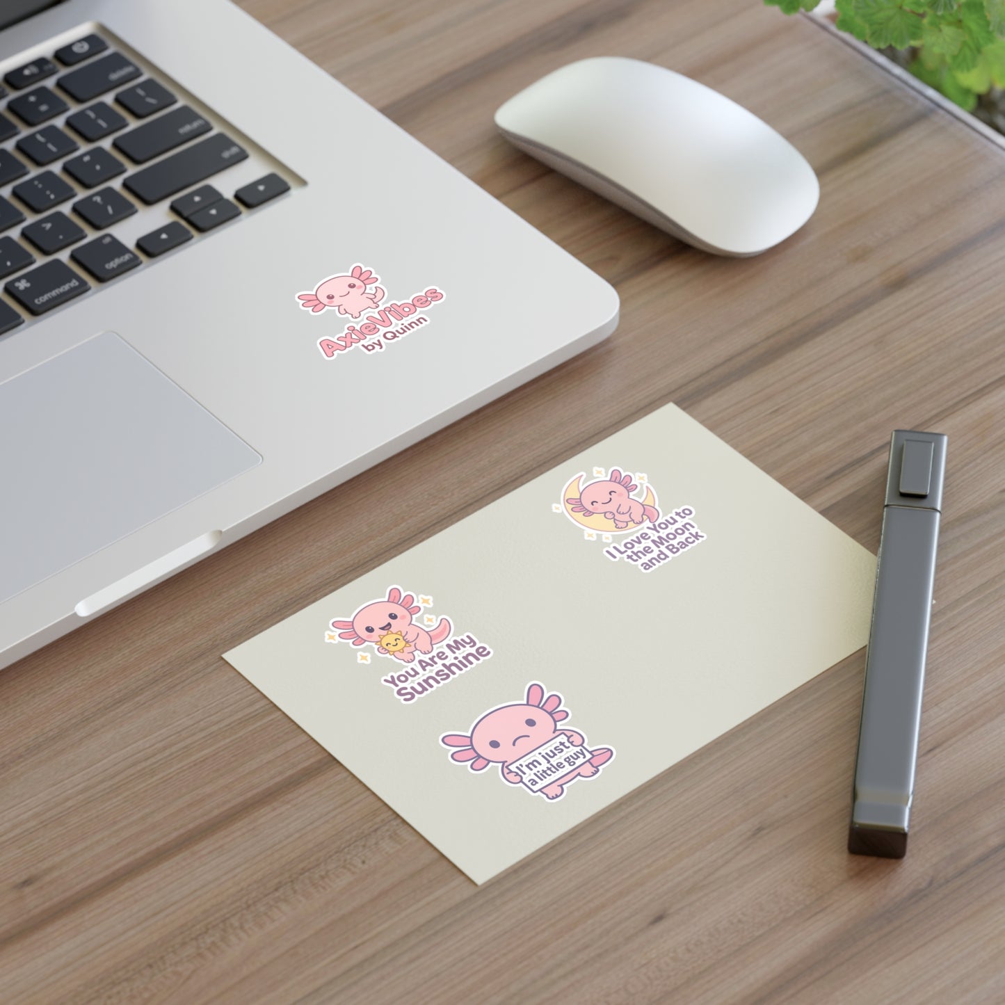 Cute Axolotl Sticker Sheets - Fun, Whimsical Designs for Kids & The Young at Heart