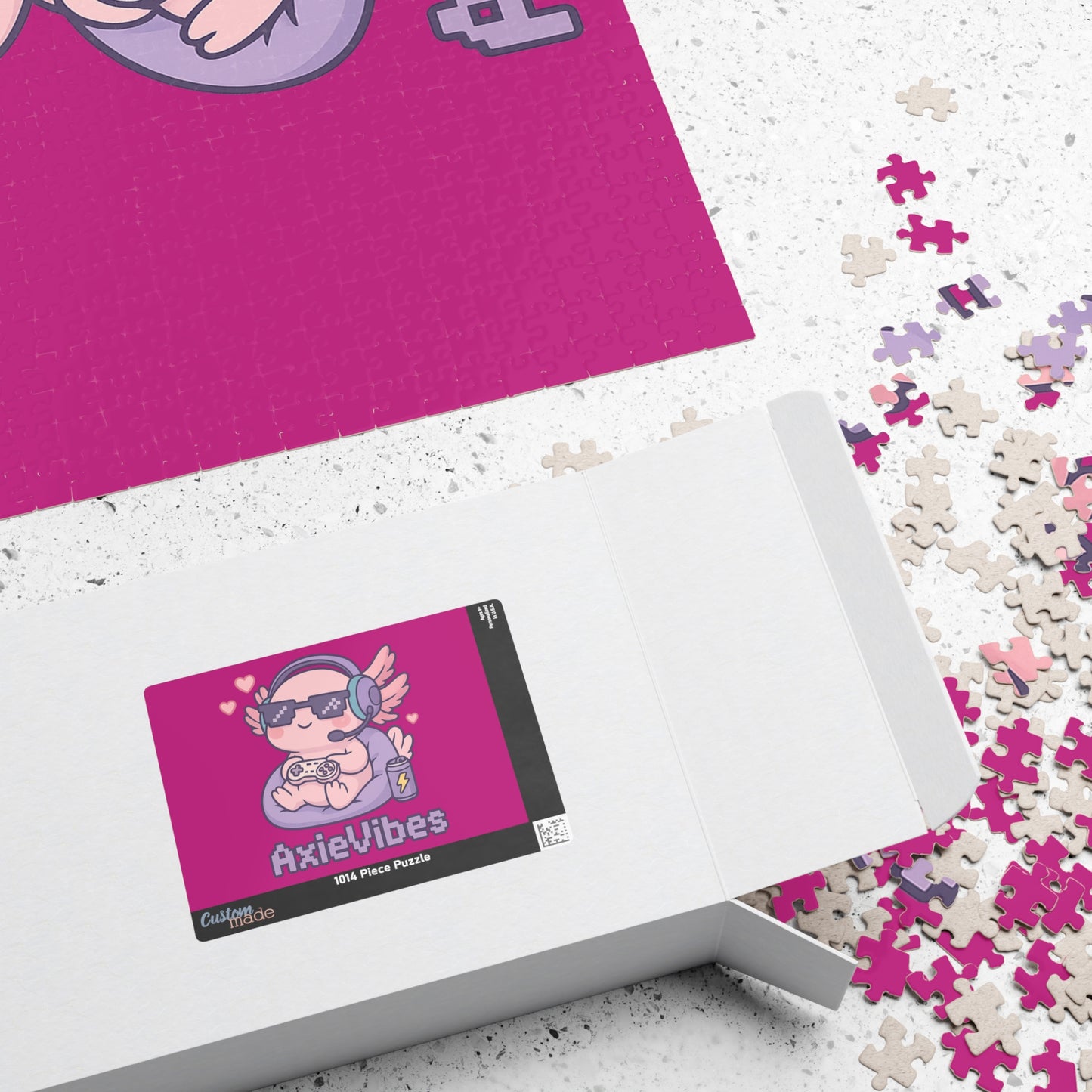 AxieVibes Gamer Puzzle - 110, 252, 520 & 1014-piece Options