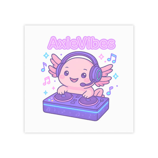 Cute DJ AxieVibes Post-it® Note Pads - Perfect for Music Lovers and Gamers