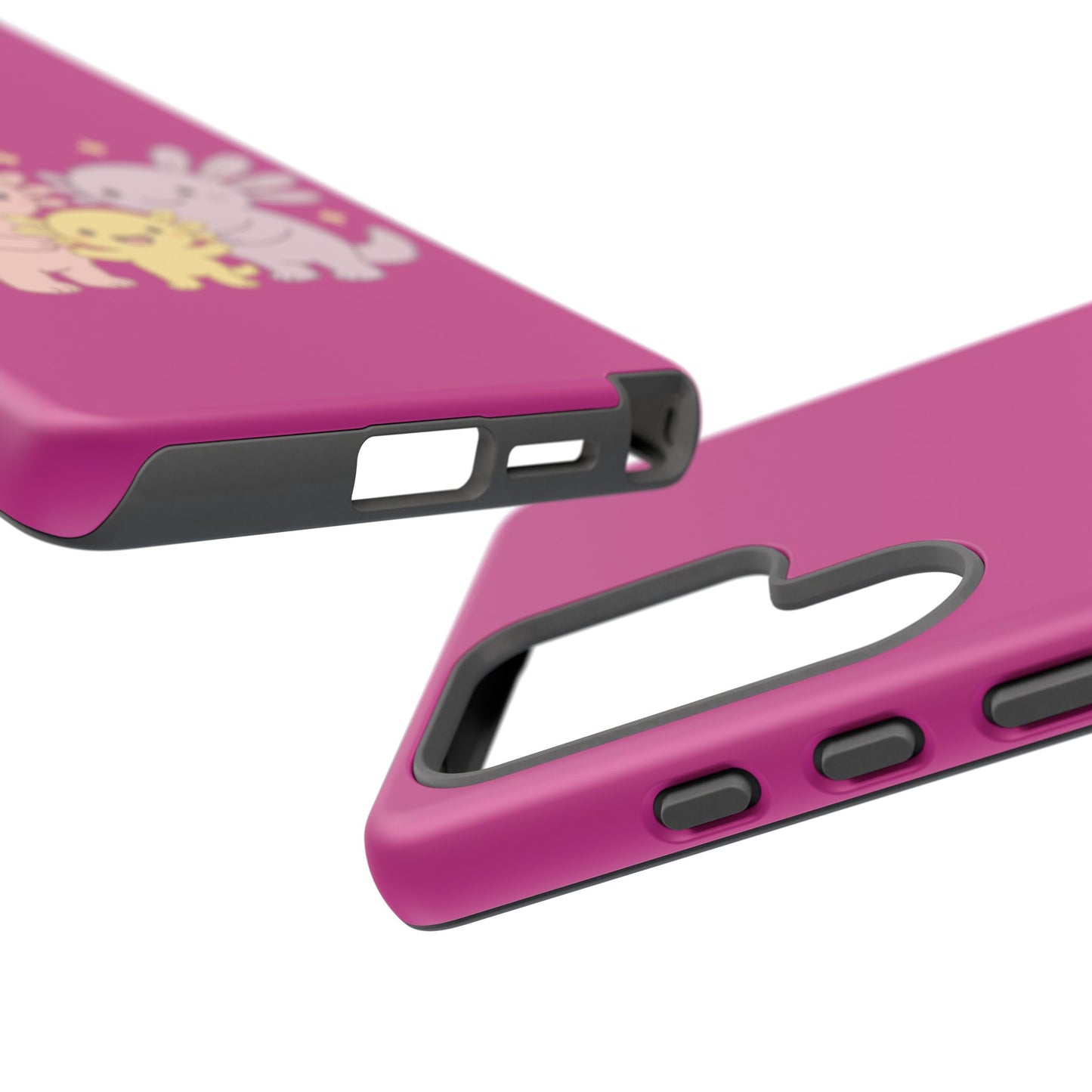 Cute Cartoon Animal Phone Case - Tough Cases for a Joyful Vibe