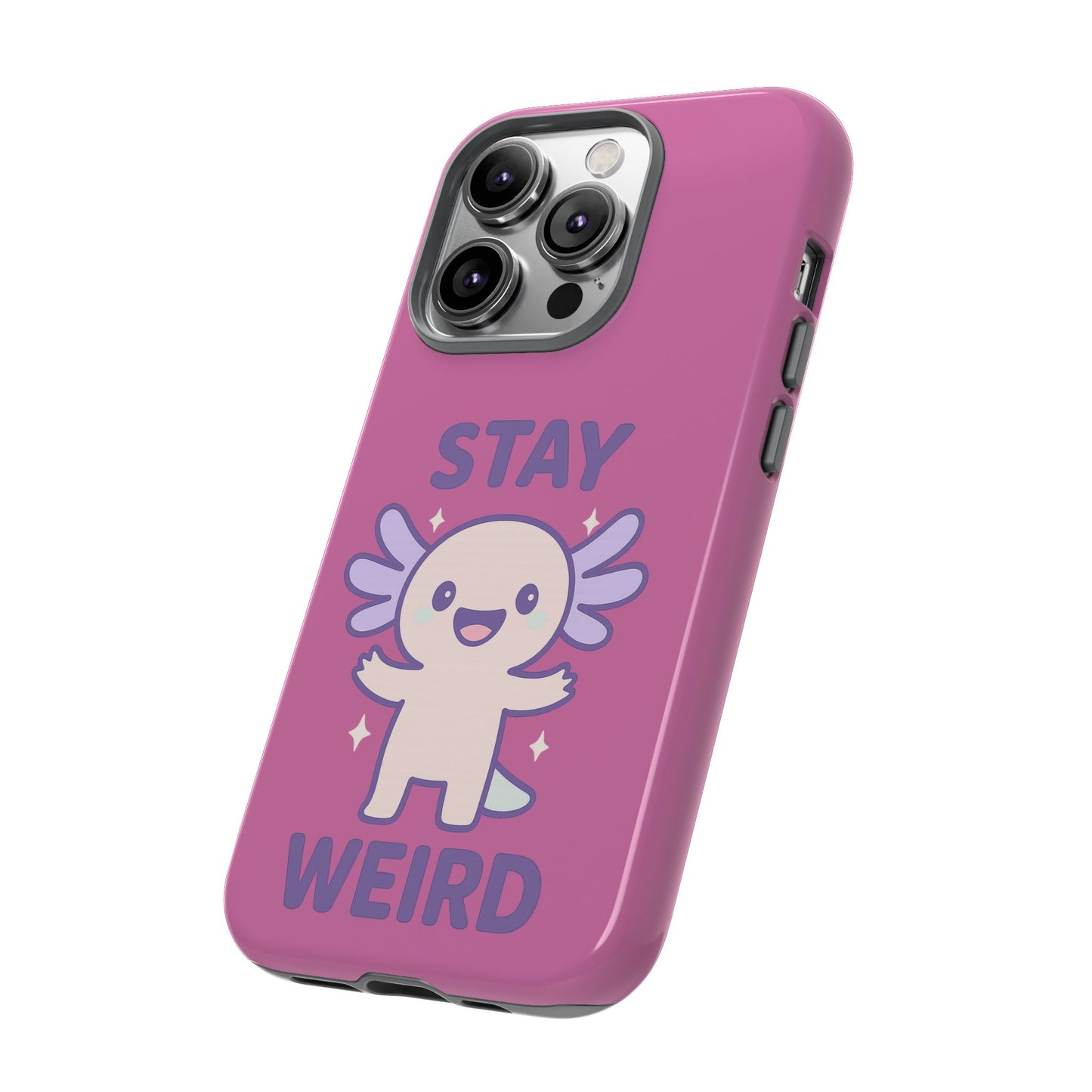 Stay Weird Phone Case - Fun and Quirky Smartphone Cover for Unique Personalities