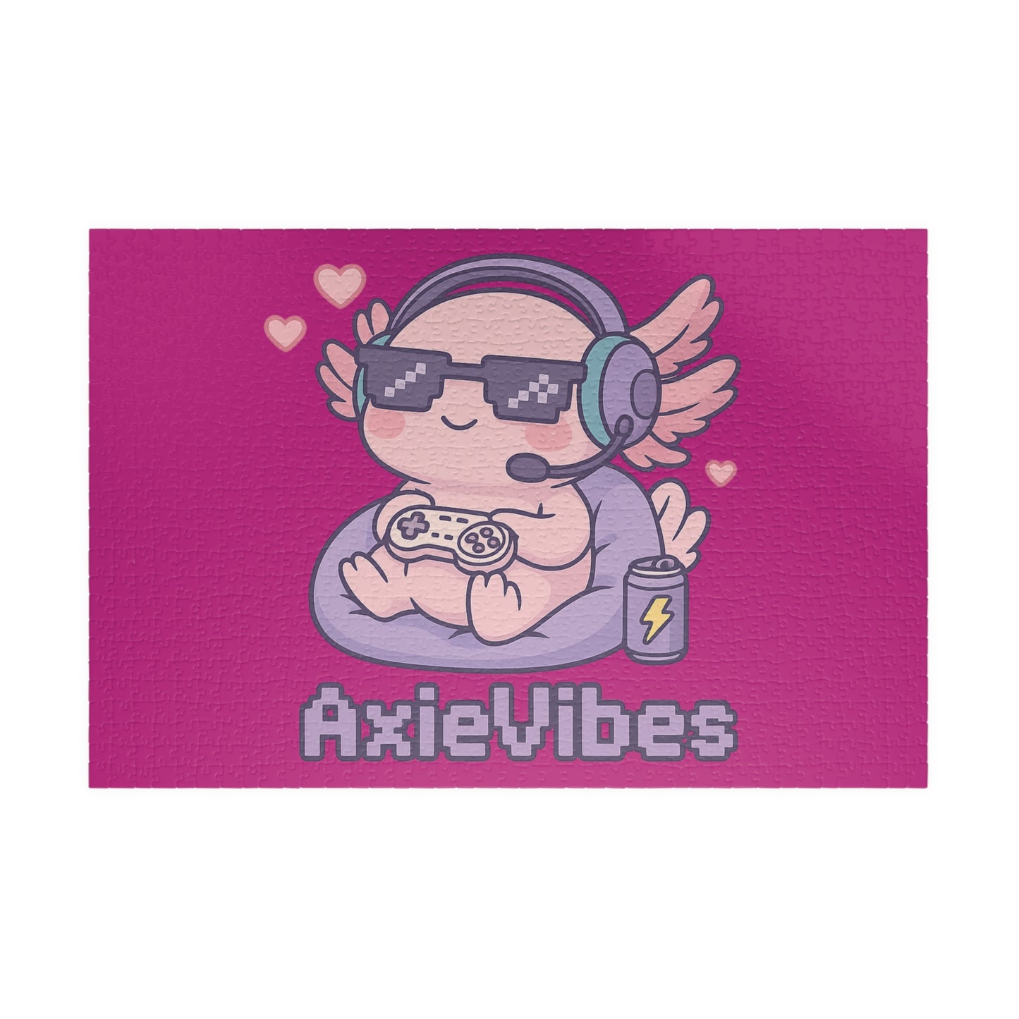 AxieVibes Gamer Puzzle - 110, 252, 520 & 1014-piece Options