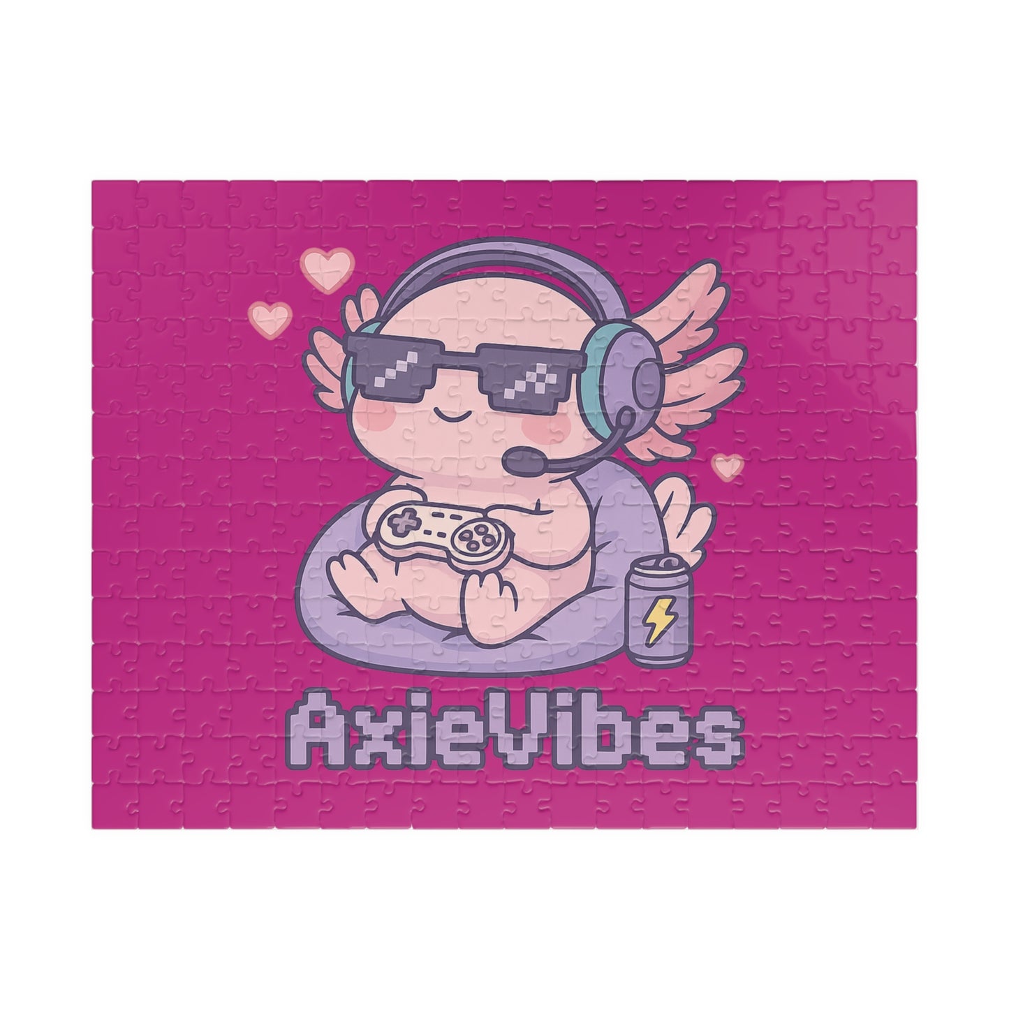 AxieVibes Gamer Puzzle - 110, 252, 520 & 1014-piece Options