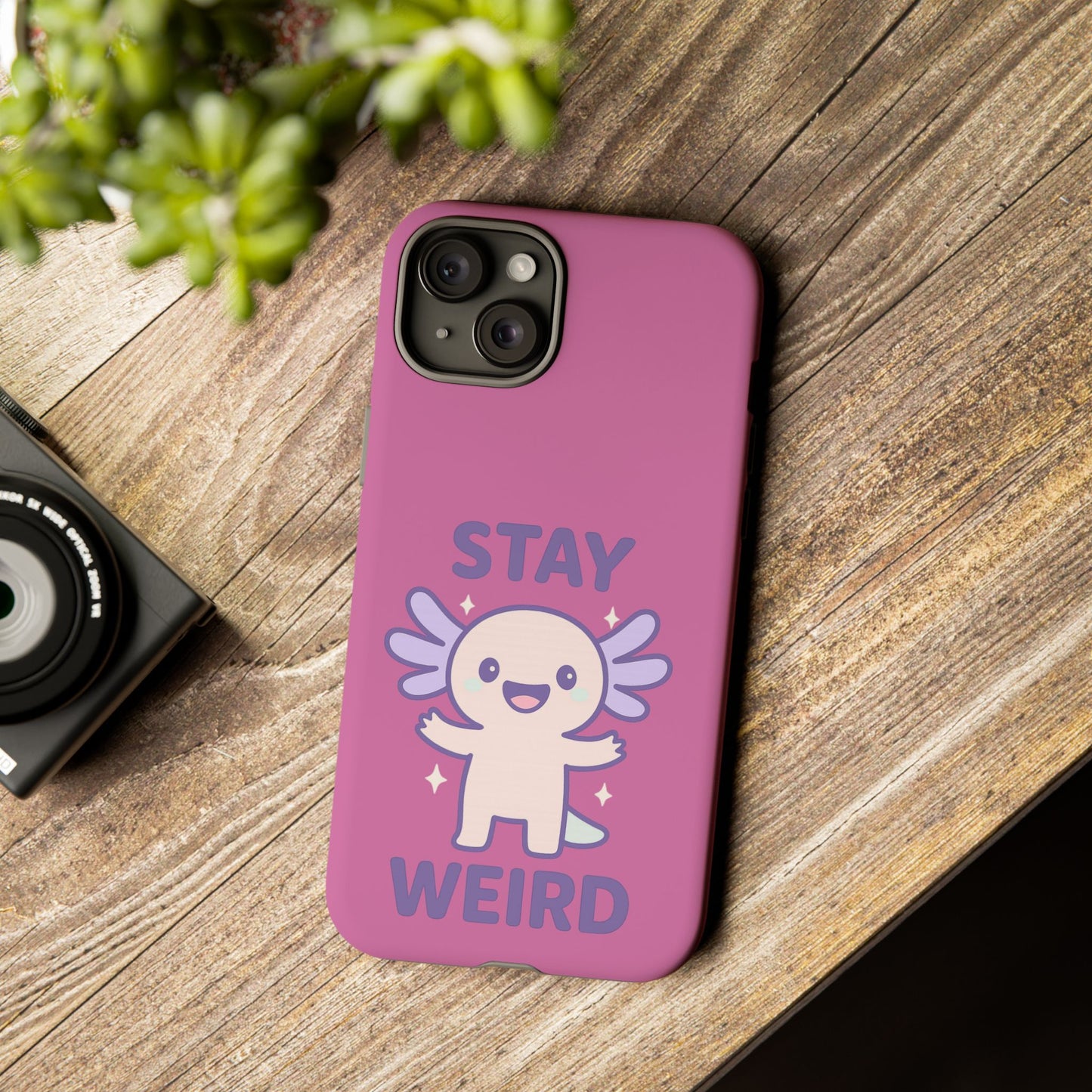 Stay Weird Phone Case - Fun and Quirky Smartphone Cover for Unique Personalities