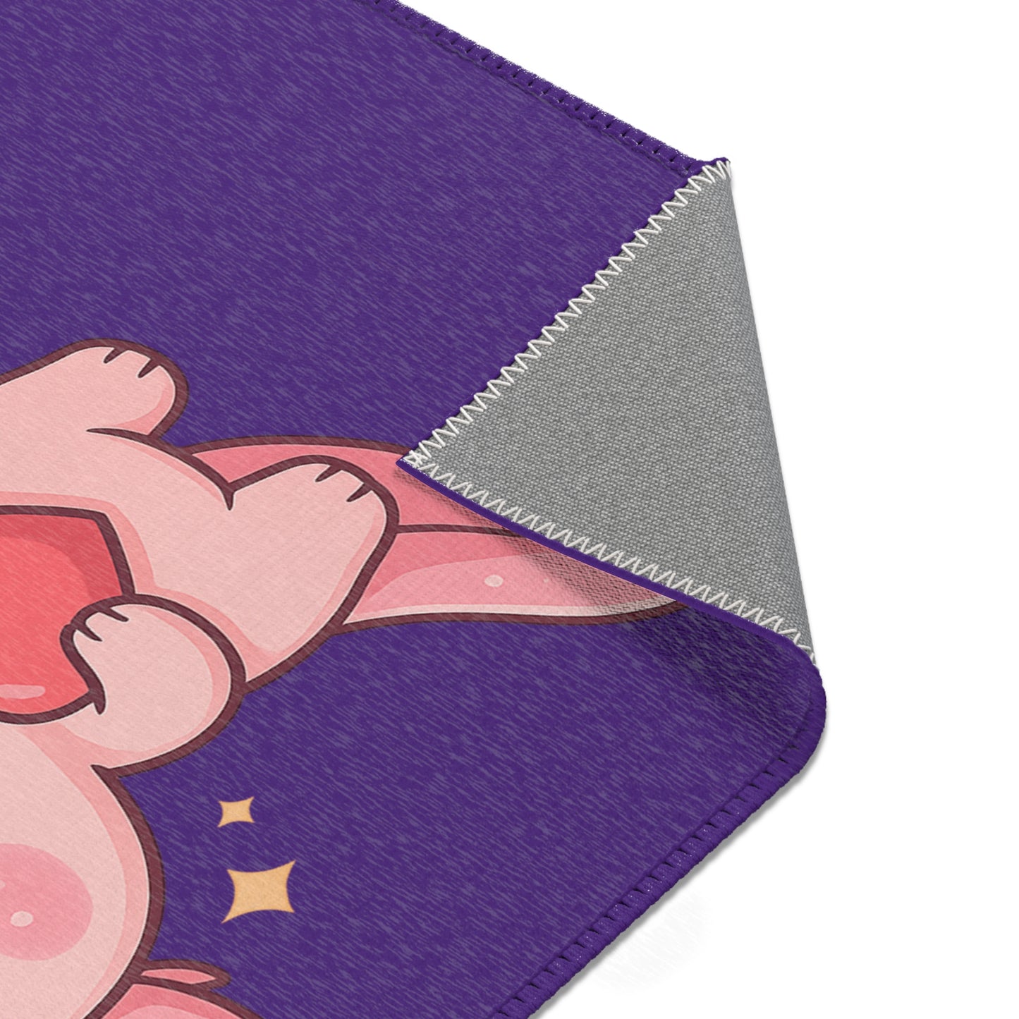 Cute Axolotl Area Rug - Adorable Pink Design for Kids' Rooms and Play Areas