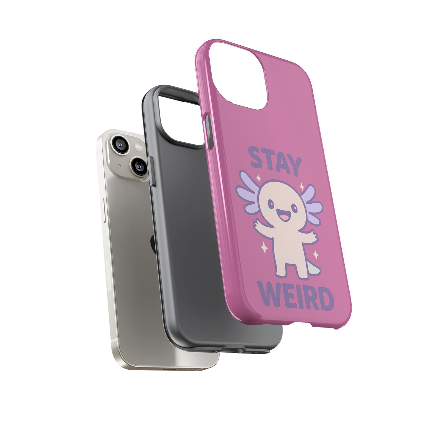 Stay Weird Phone Case - Fun and Quirky Smartphone Cover for Unique Personalities